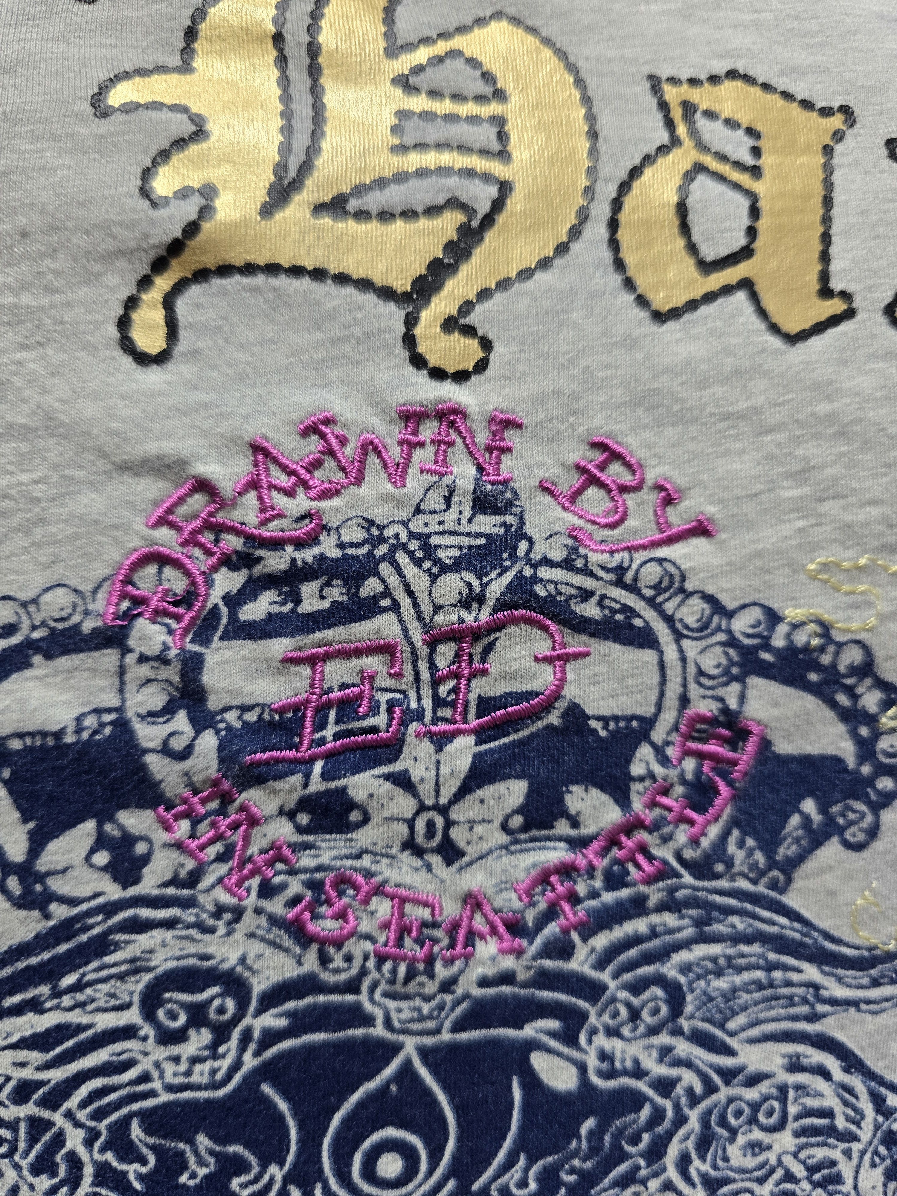 Christian Audigier × Ed Hardy ED HARDY x CHRISTIAN AUDIGIER t shirt Men size Large Size US L / EU 52-54 / 3 - 14 Thumbnail