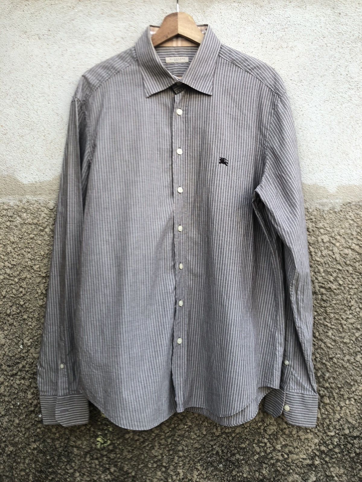 Burberry Burberry Brit Striped Shirt Size US L / EU 52-54 / 3 - 1 Thumbnail