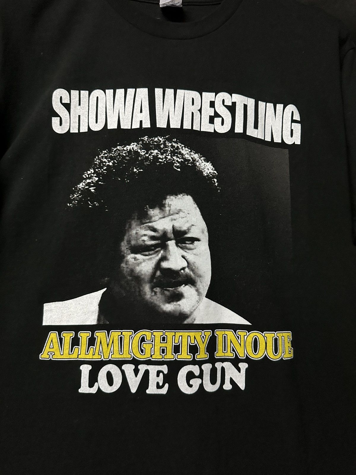 Vintage × WCW/nWo × WWF Vintage Matsue Dandan Love Gun Pro Wrestling Tee Size US L / EU 52-54 / 3 - 2 Thumbnail