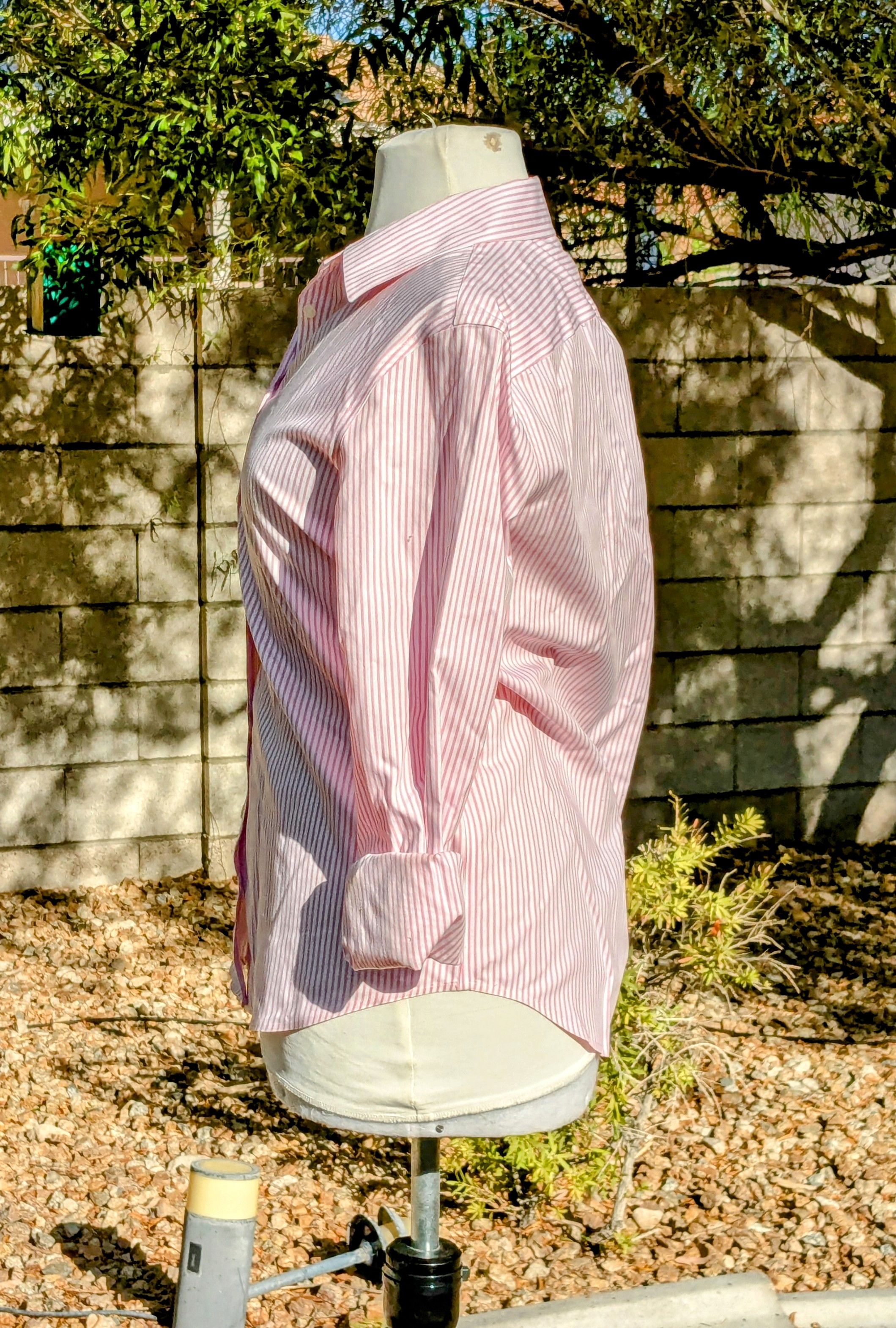 Jones New York Jones New York Signature Striped Pink Button Down Shirt Size S / US 4 / IT 40 - 3 Thumbnail