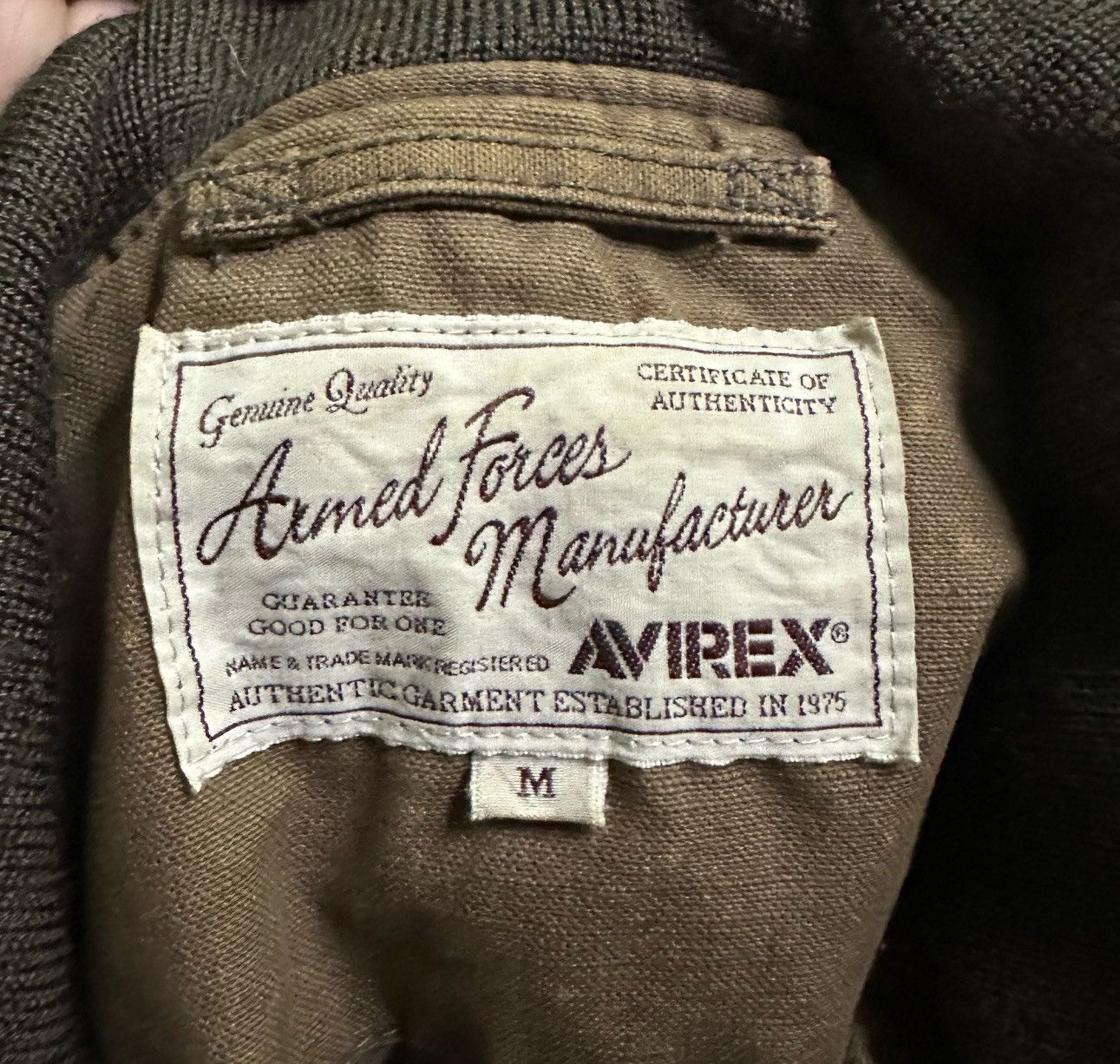 Avirex U.S.A.A.F 3rd air force Avirex jacket Size US M / EU 48-50 / 2 - 11 Thumbnail