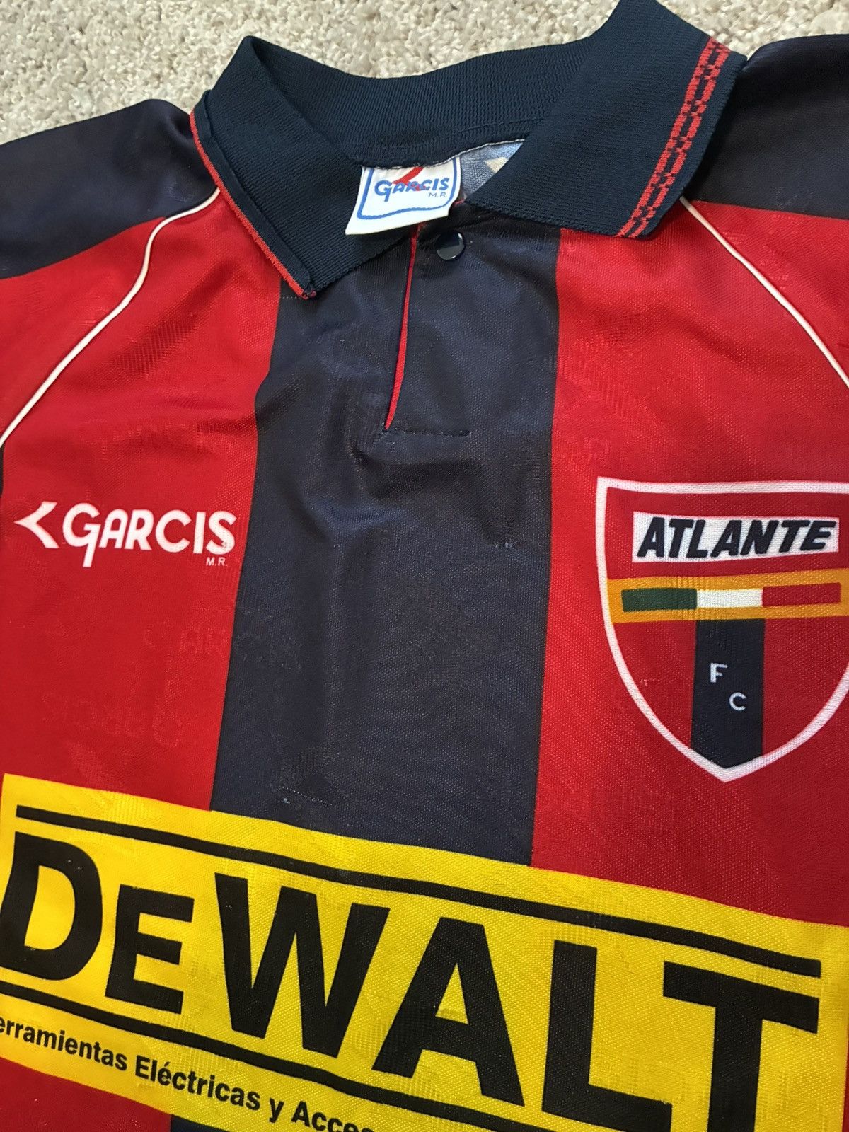 Other 96/98 Atlante FC Home Kit Size US L / EU 52-54 / 3 - 3 Thumbnail
