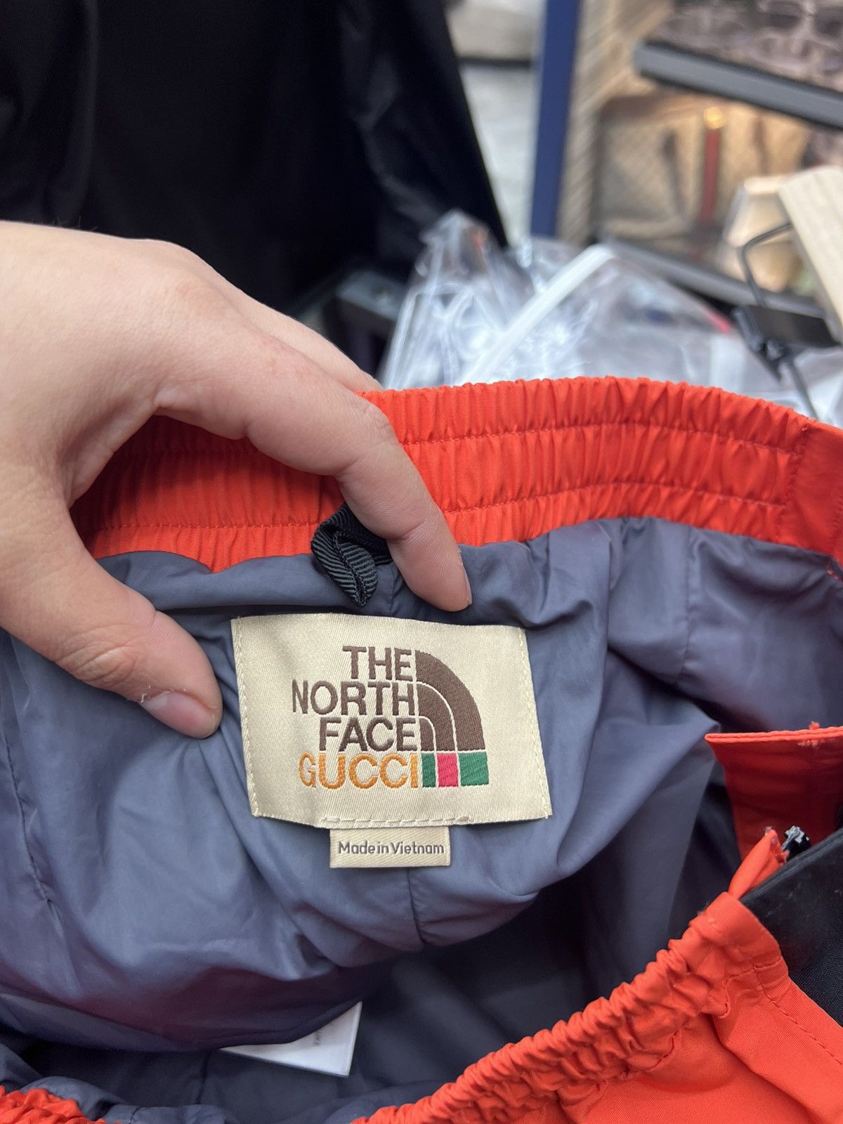 Gucci Gucci x NorthFace Orange Windbreaker Set Size S / US 4 / IT 40 - 13 Thumbnail