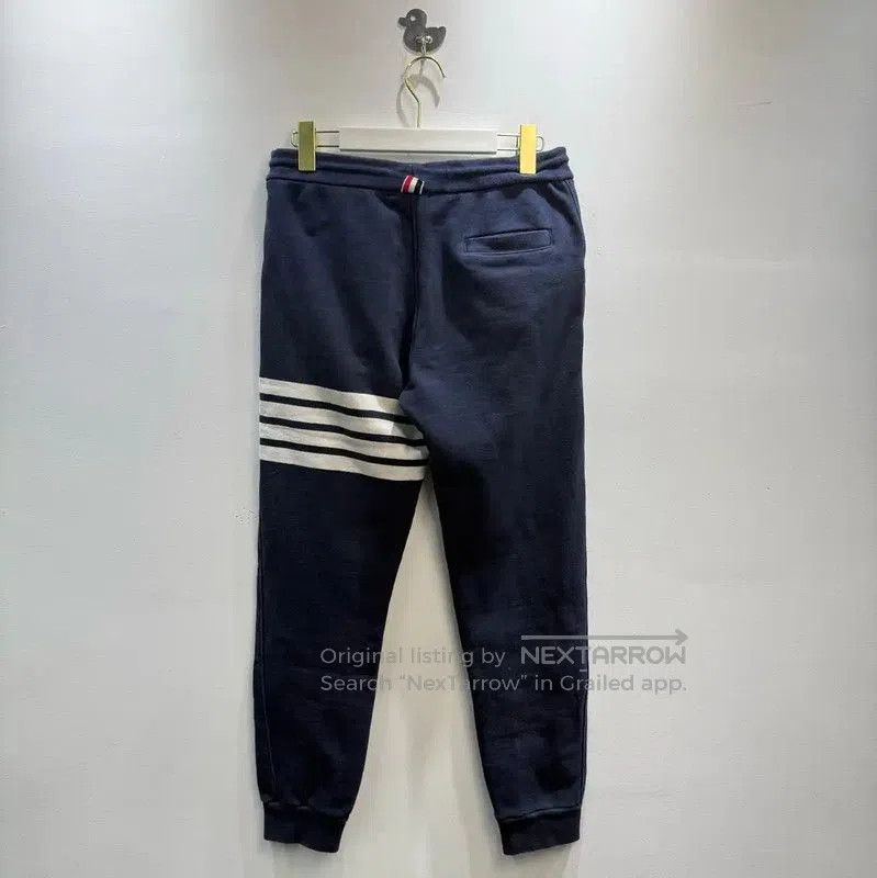 Thom Browne Thom Browne Casual Navy Cotton Trousers . Size US 26 / EU 42 - 2 Thumbnail