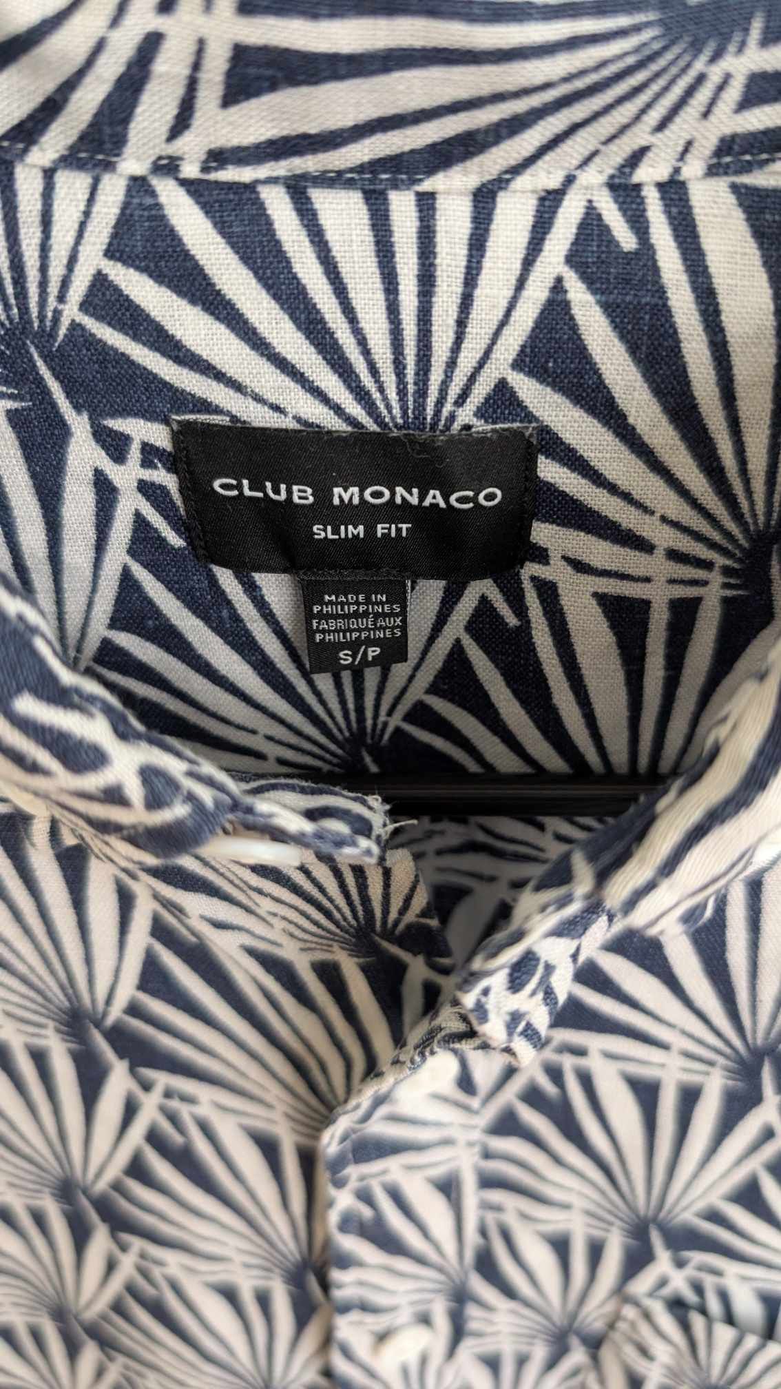 Club Monaco Club Monaco Button Up Longsleeve Shirt Patterned Size US S / EU 44-46 / 1 - 3 Thumbnail