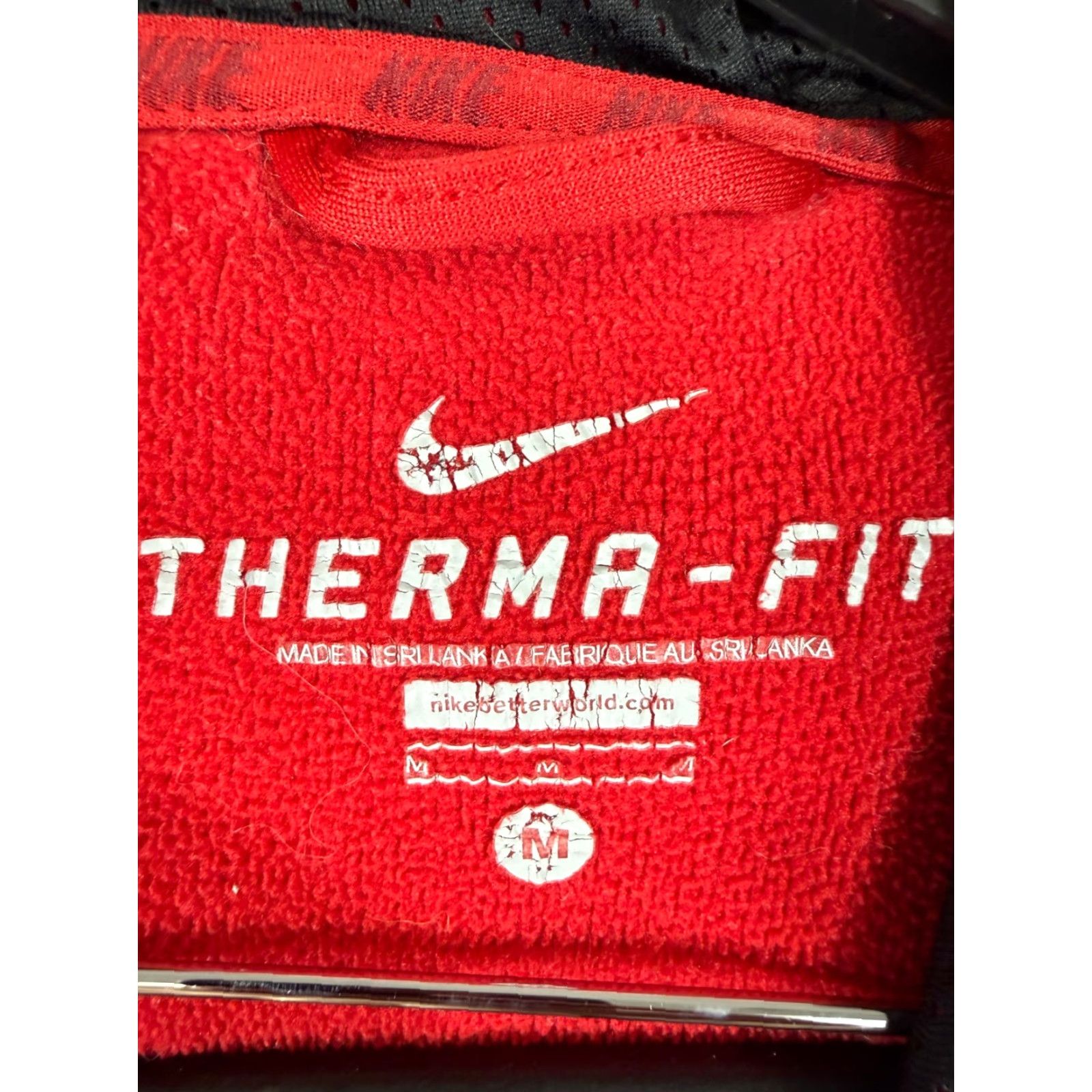 Nike Nike Hooded Sweatshirt Mens M Red Therma Fit Outdoor Training Performance Pullover Pockets Sweatshirt Size US M / EU 48-50 / 2 - 5 Thumbnail