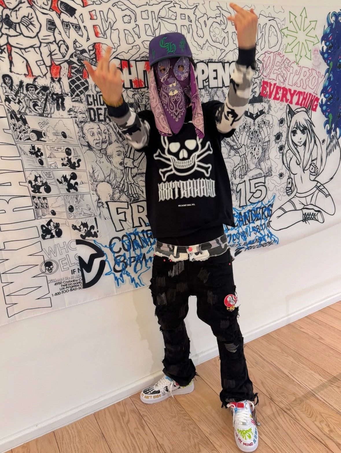Other Wrstwrstwrst Camo Denim Size US 32 / EU 48 - 19 Thumbnail