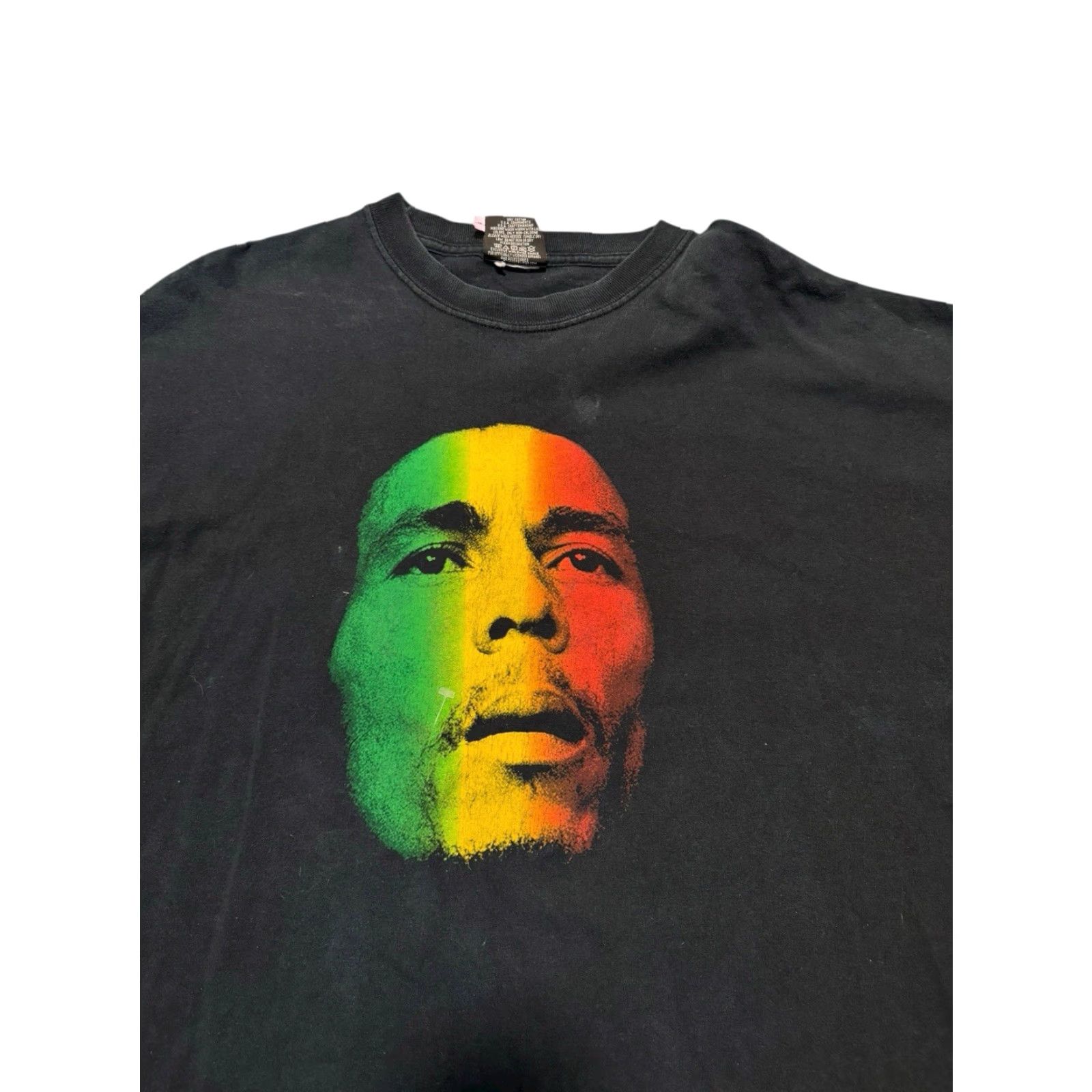 Vintage VINTAGE Zion Rootswear 1999 Bob Marley “Redemption Song” Lyrics Black T-Shirt 3XL/4XL Tee Mens Short Sleeve Crew Neck Cotton Shirt Size US XXL / EU 58 / 5 - 5 Thumbnail