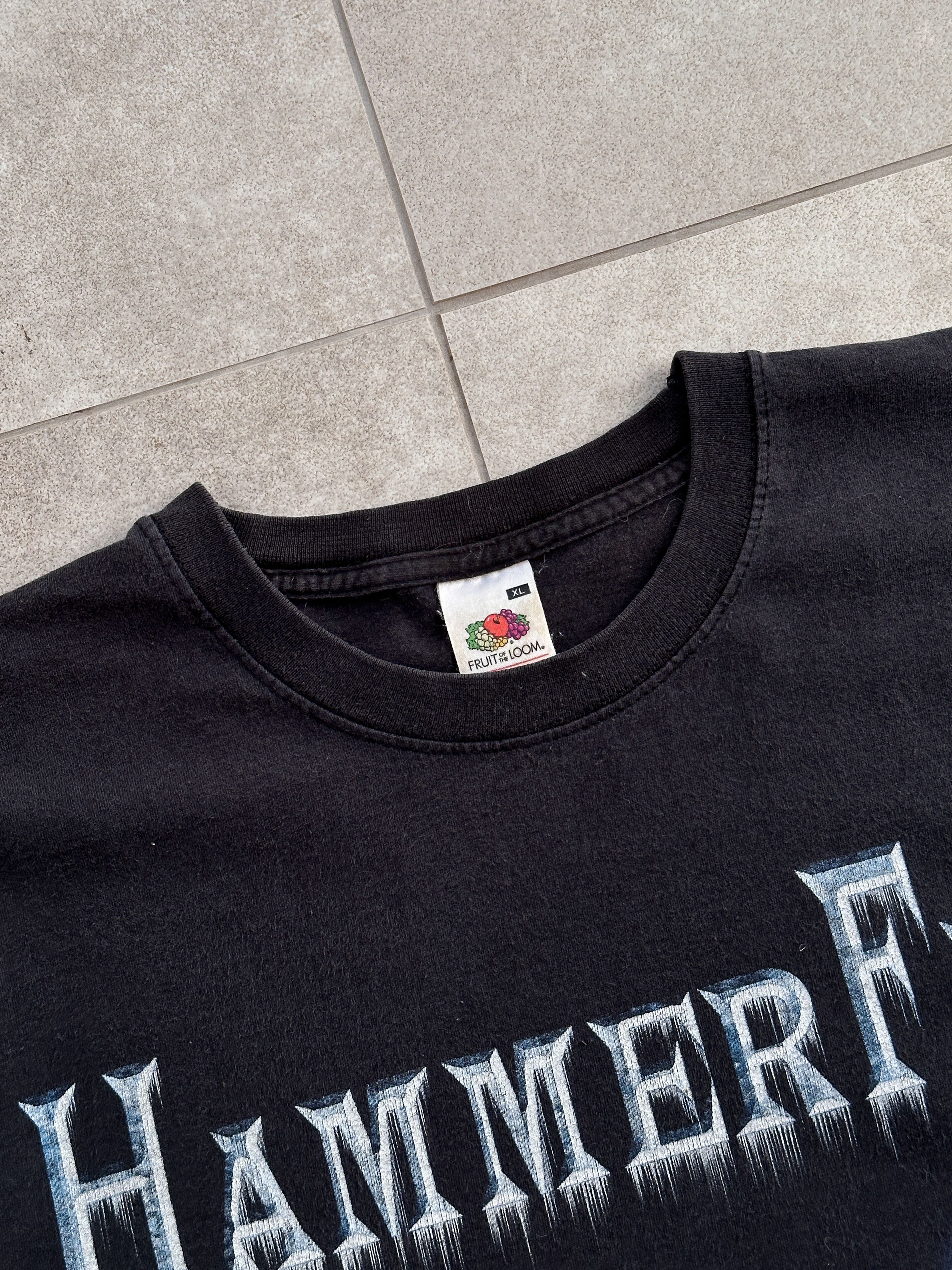 Band Tees × Vintage Vintage Hammer Fall Band Tee Chapter V Size US XL / EU 56 / 4 - 4 Thumbnail