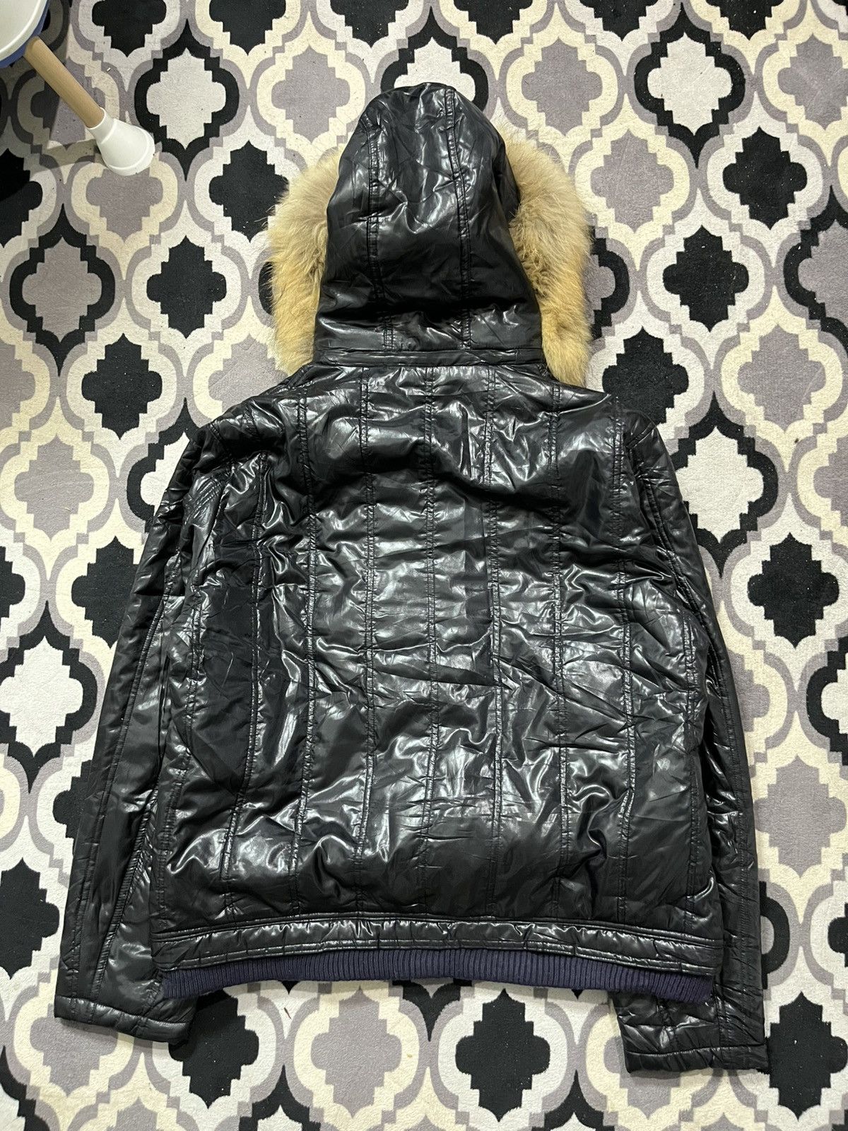 Spinash Spinach faux fur punk puffer jacket Size US L / EU 52-54 / 3 - 2 Thumbnail
