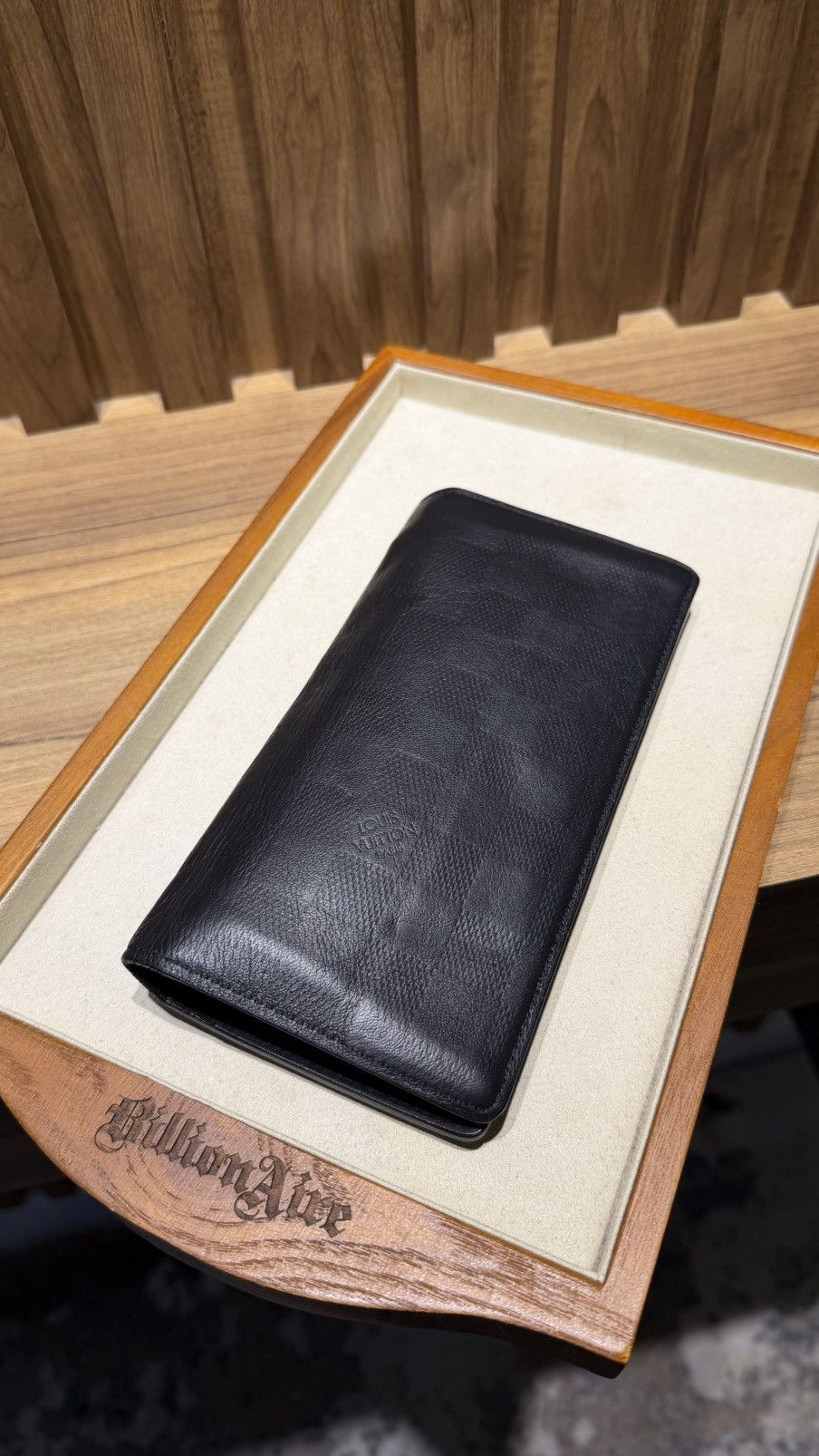 Louis Vuitton LOUIS VUITTON Damier Infini Portefeiulle Brazza Long Wallet Size ONE SIZE - 1 Thumbnail