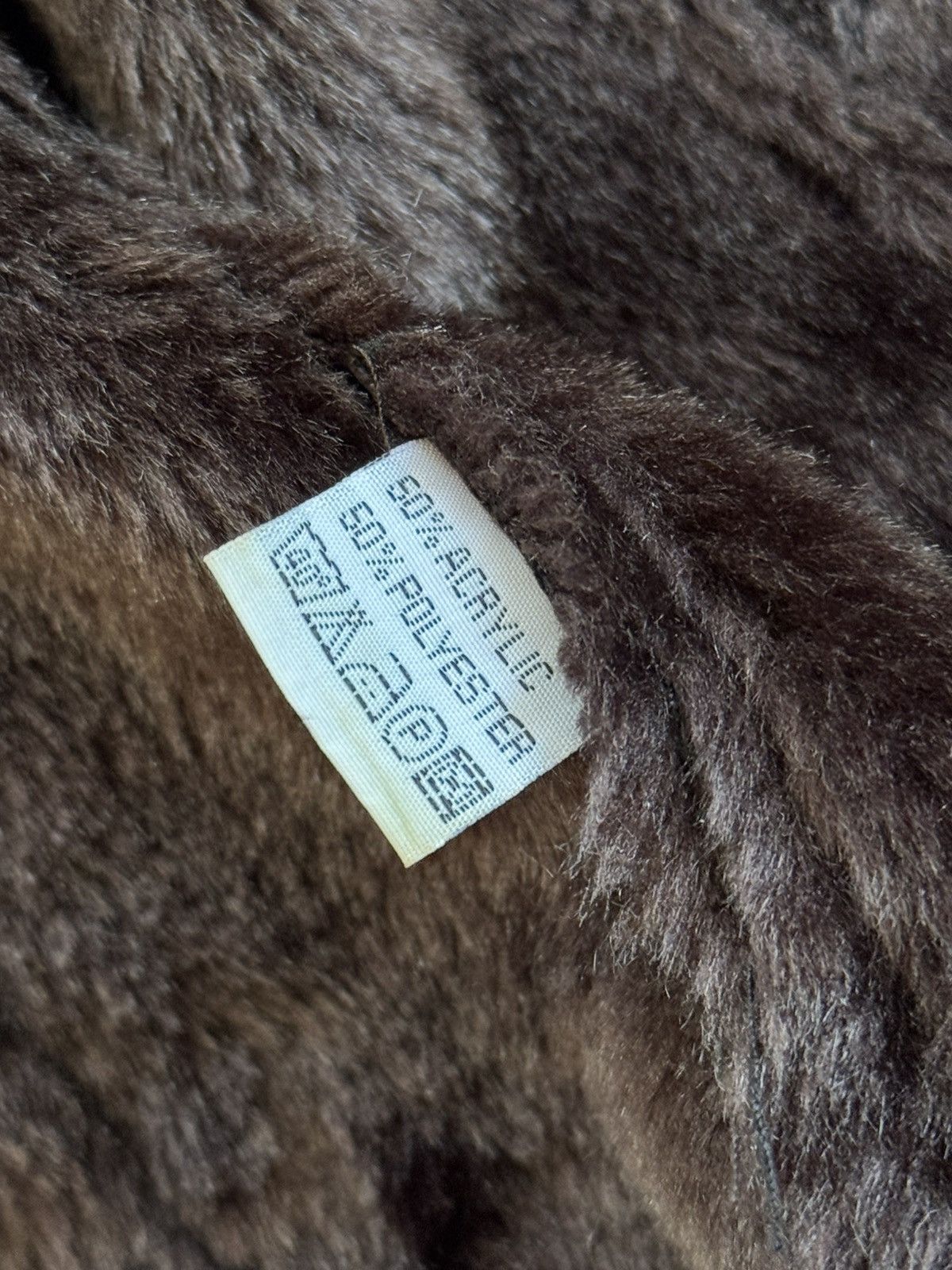 Hysteric Glamour Retro Vest Faux Fur sleeveless jacket if six was nine Y2K Size M / US 6-8 / IT 42-44 - 7 Thumbnail
