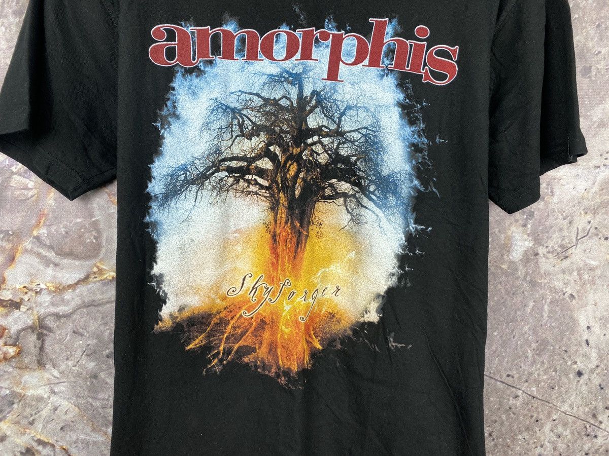 Band Tees × Vintage Men’s Amorphis T-Shirt Rock Band Streetwear Size Large Size US L / EU 52-54 / 3 - 5 Thumbnail