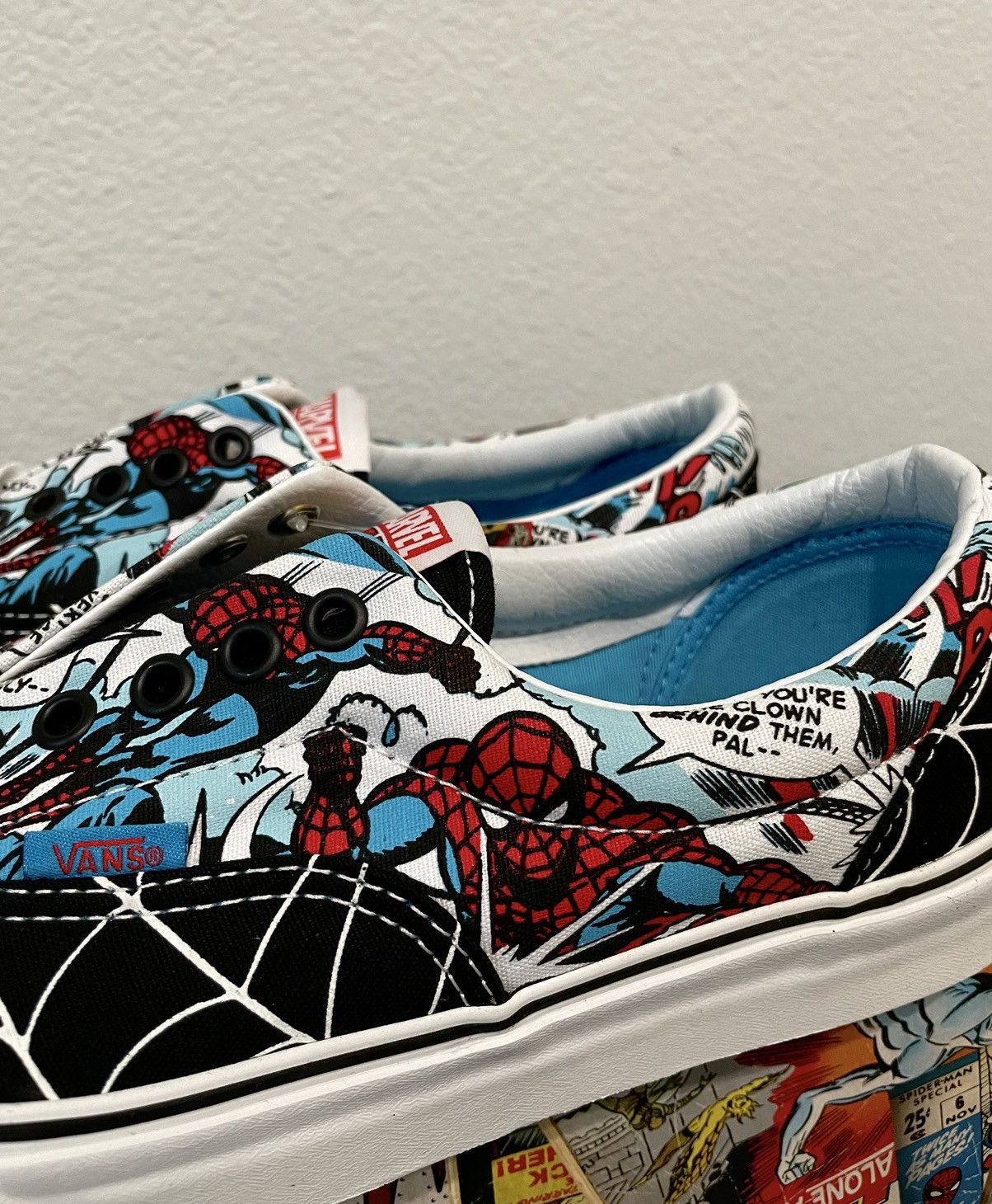 Marvel Comics 2013 MARVEL x VANS Journey’s Exclusive Spiderman Era Size US 9 / EU 42 - 6 Thumbnail