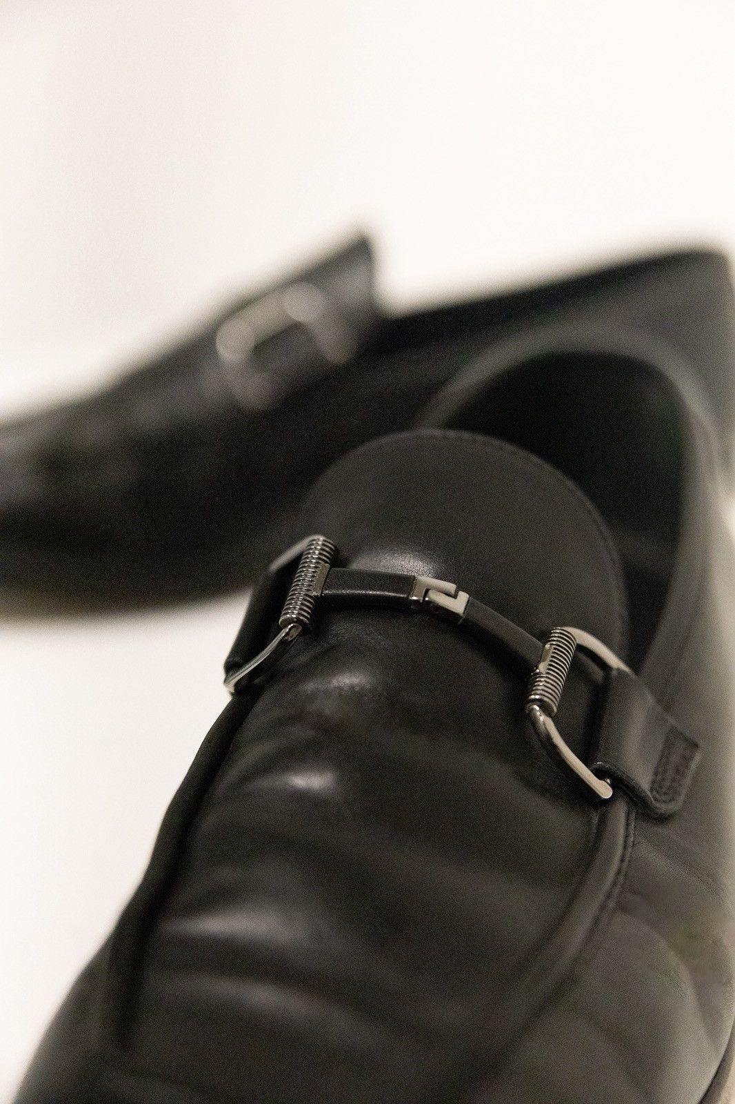 Ermenegildo Zegna Ermenegildo Zegna Archive Leather Buckle Loafers Size US 9 / EU 42 - 3 Thumbnail