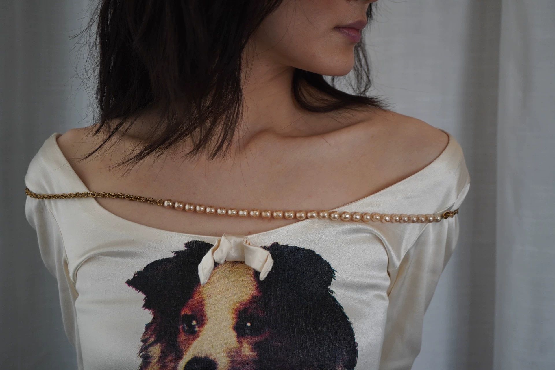Chanel Chanel 1980s Double Pearl Long Necklace Size ONE SIZE - 9 Thumbnail