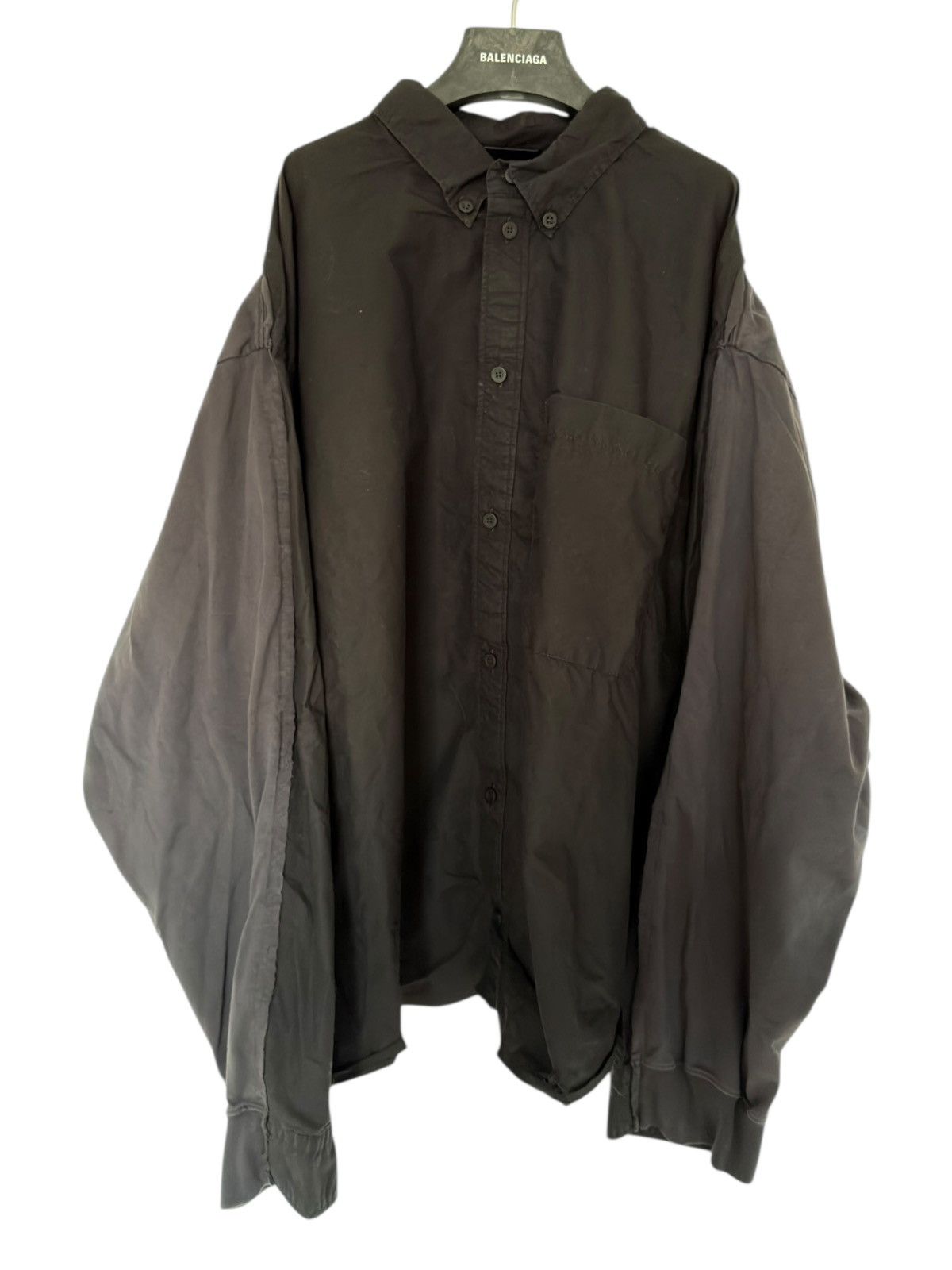 *RARE* BALENCIAGA DEMNA HYBRID SHIRT CROPPED
