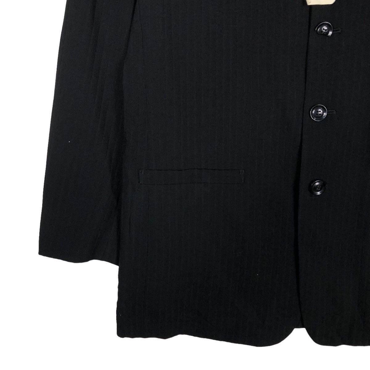 Issey Miyake 🔥Vintage Chore Work Jacket Barreaux Japan Made Rich Black Size US M / EU 48-50 / 2 - 4 Thumbnail
