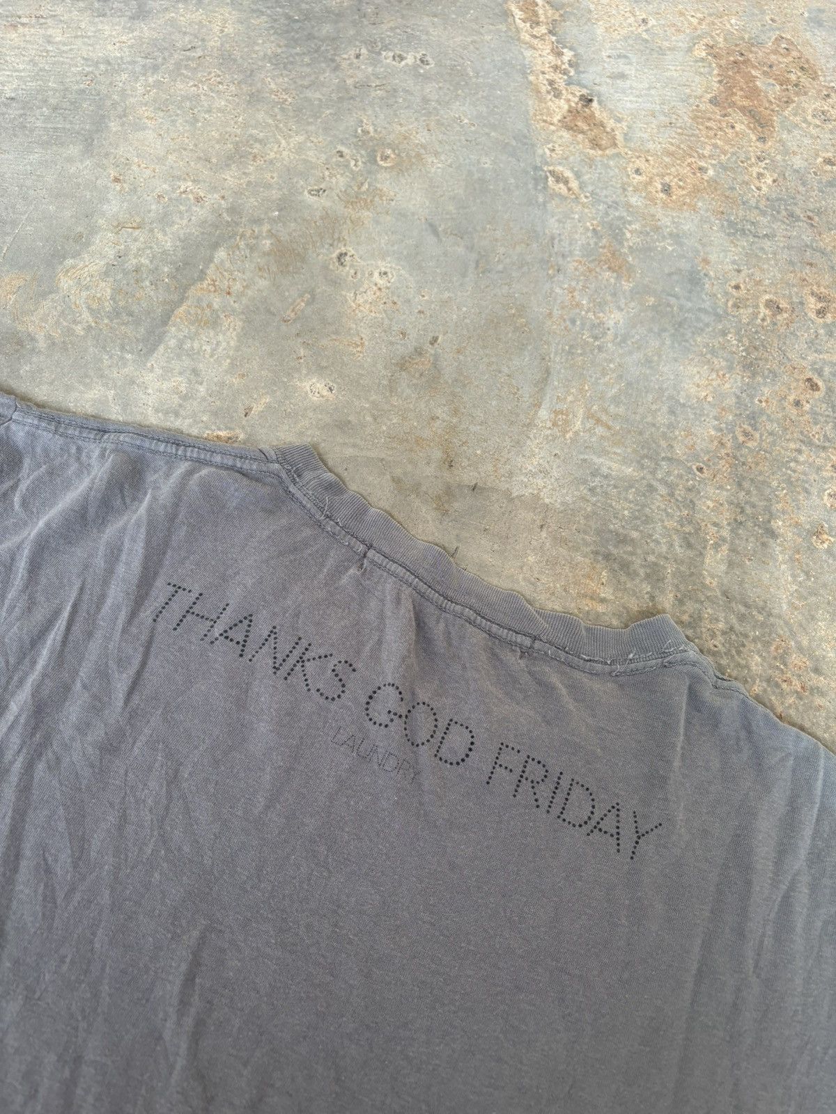 Hysteric Glamour × Japanese Brand Y2k Laundry Thanks god Friday Tshirt Size US L / EU 52-54 / 3 - 5 Thumbnail