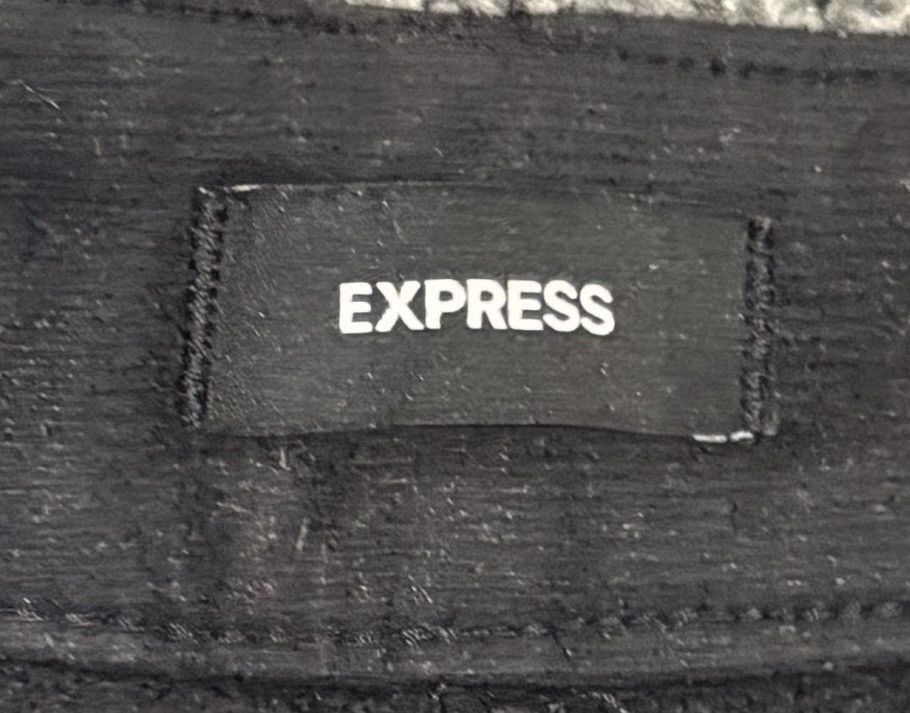 Express Express 90s slim Super High Rise Faux Leather Pants - sz 10R Size 32" / US 10 / IT 46 - 4 Thumbnail