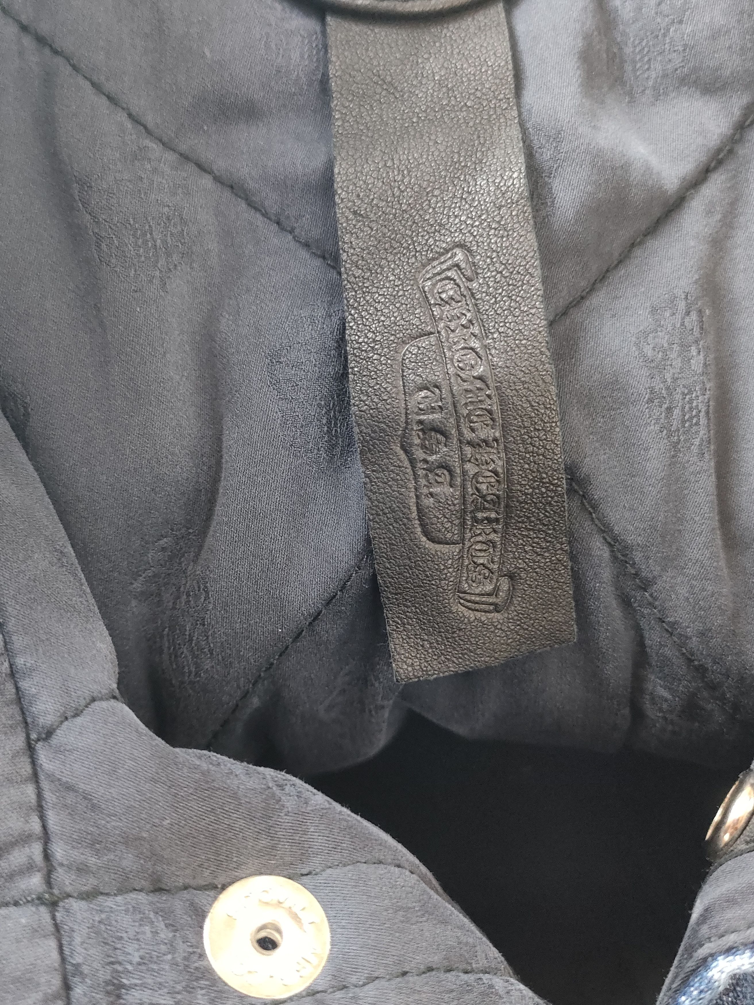 Chrome Hearts Chrome Hearts Silver Button Garage Washed Denim Vest Size US XXL / EU 58 / 5 - 5 Thumbnail