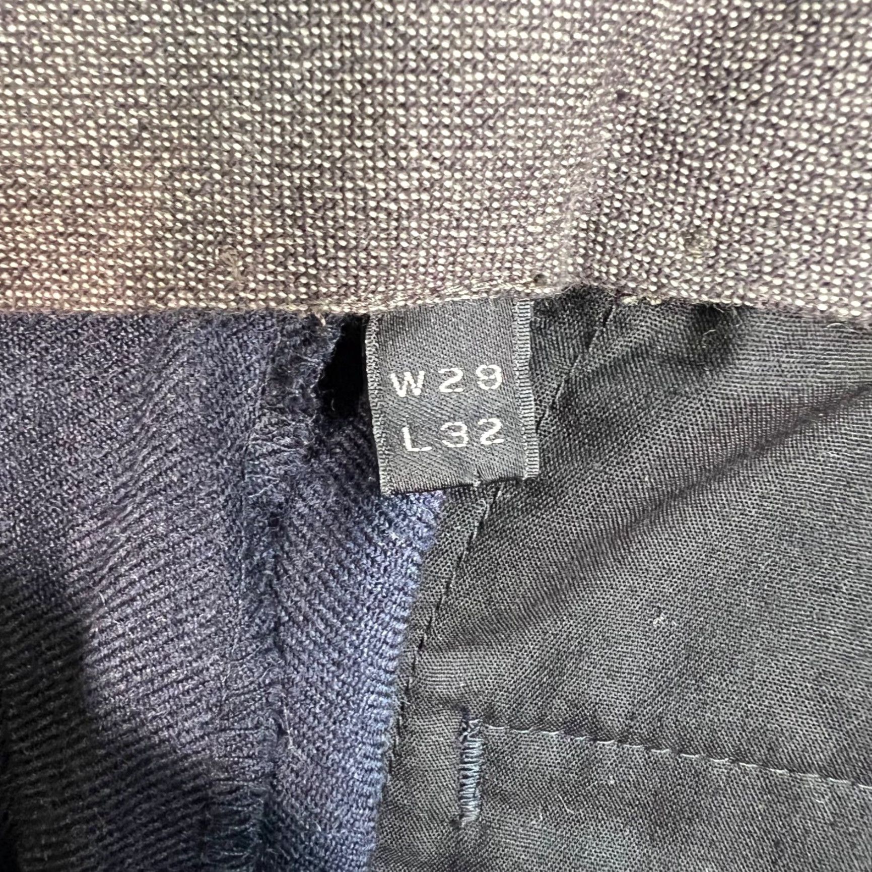 J.Crew J. Crew Pants Bowery Slim Fit Wool Dress Navy Blue 29 x 32 Mens Size US 29 - 4 Thumbnail