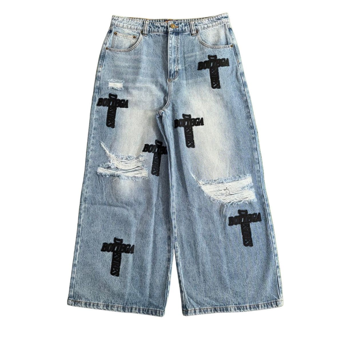 Bottega Desires Bottega Desires Holy Grail Denim Pants Size US 38 / EU 54 - 1 Thumbnail