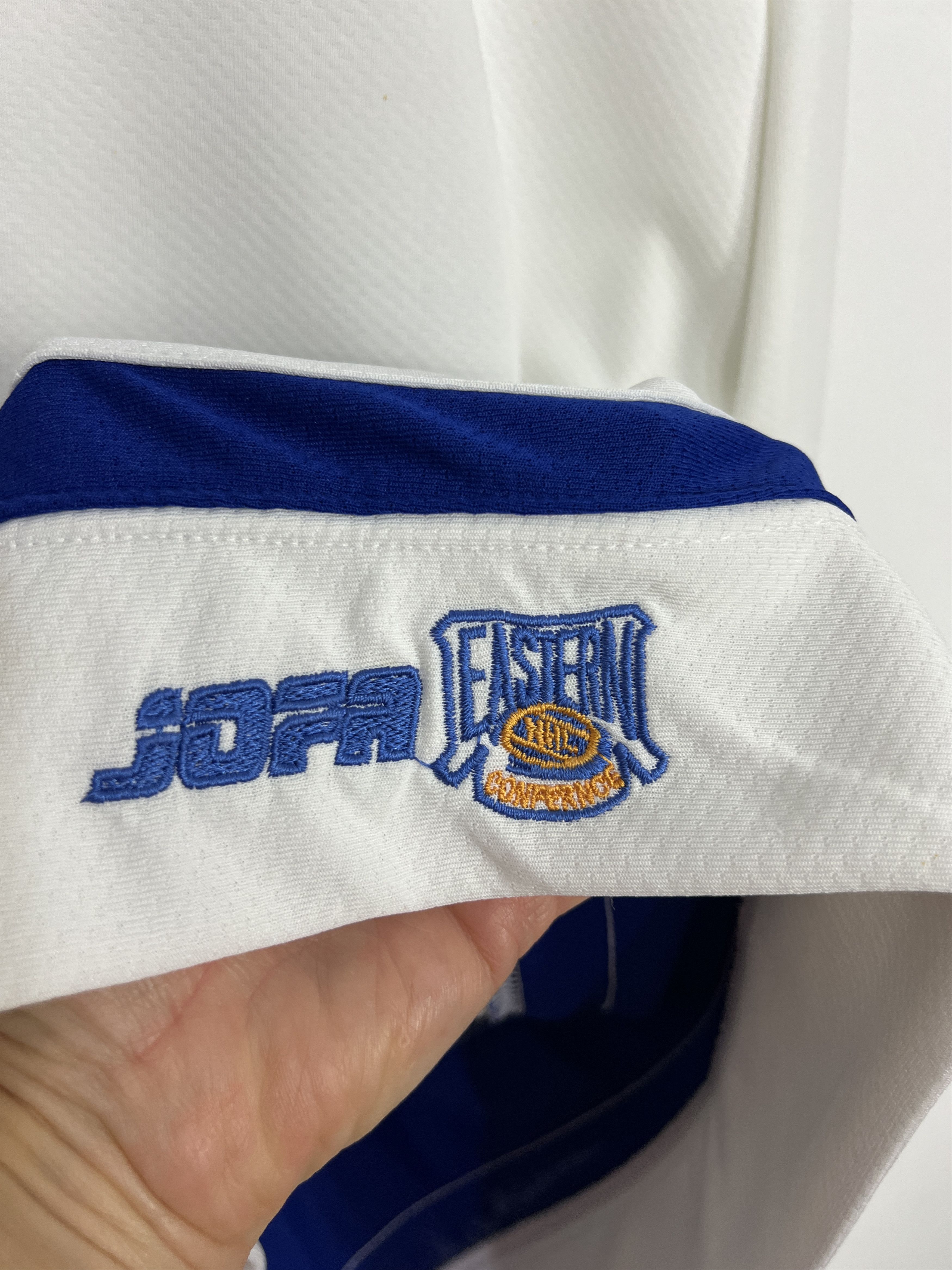 Vintage JOFA Toronto Maple Leafs Canada Ice Hockey Jersey Trikot Size US L / EU 52-54 / 3 - 10 Thumbnail