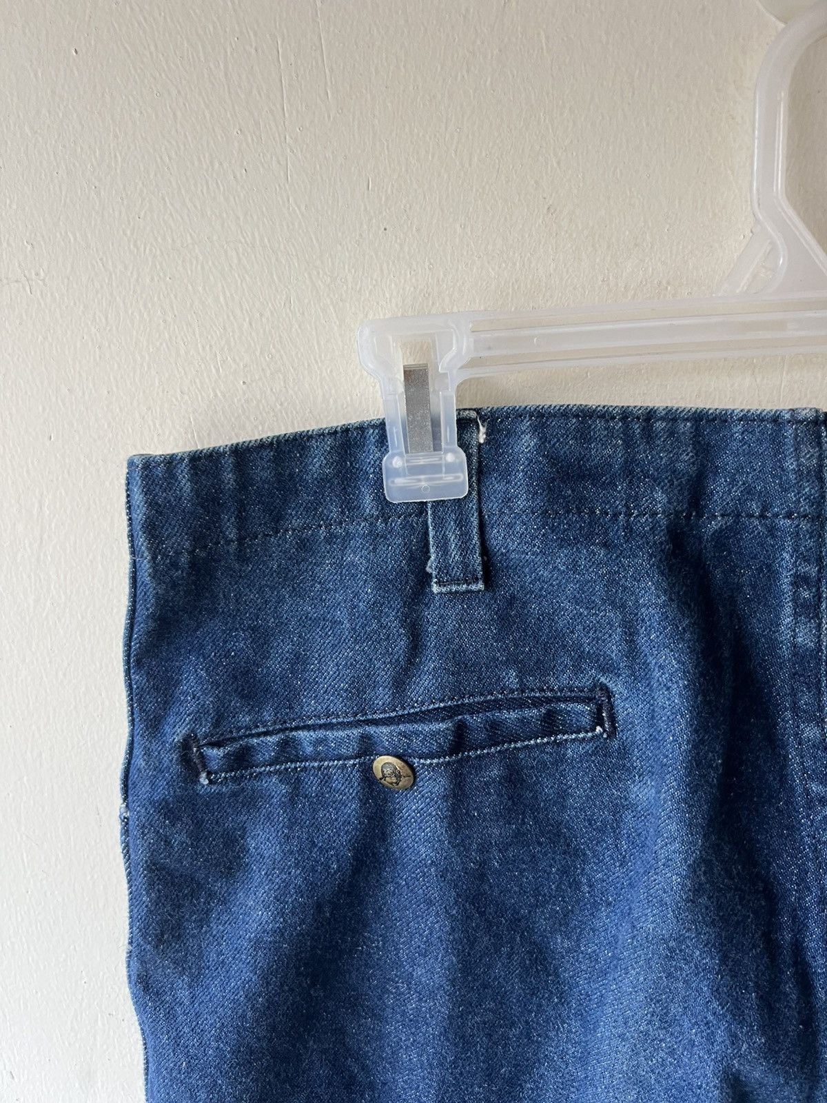 Ben Davis Vintage 90s Ben Davis Heavy Denim Gorilla Cut Baggy Jeans Size US 35 - 20 Thumbnail