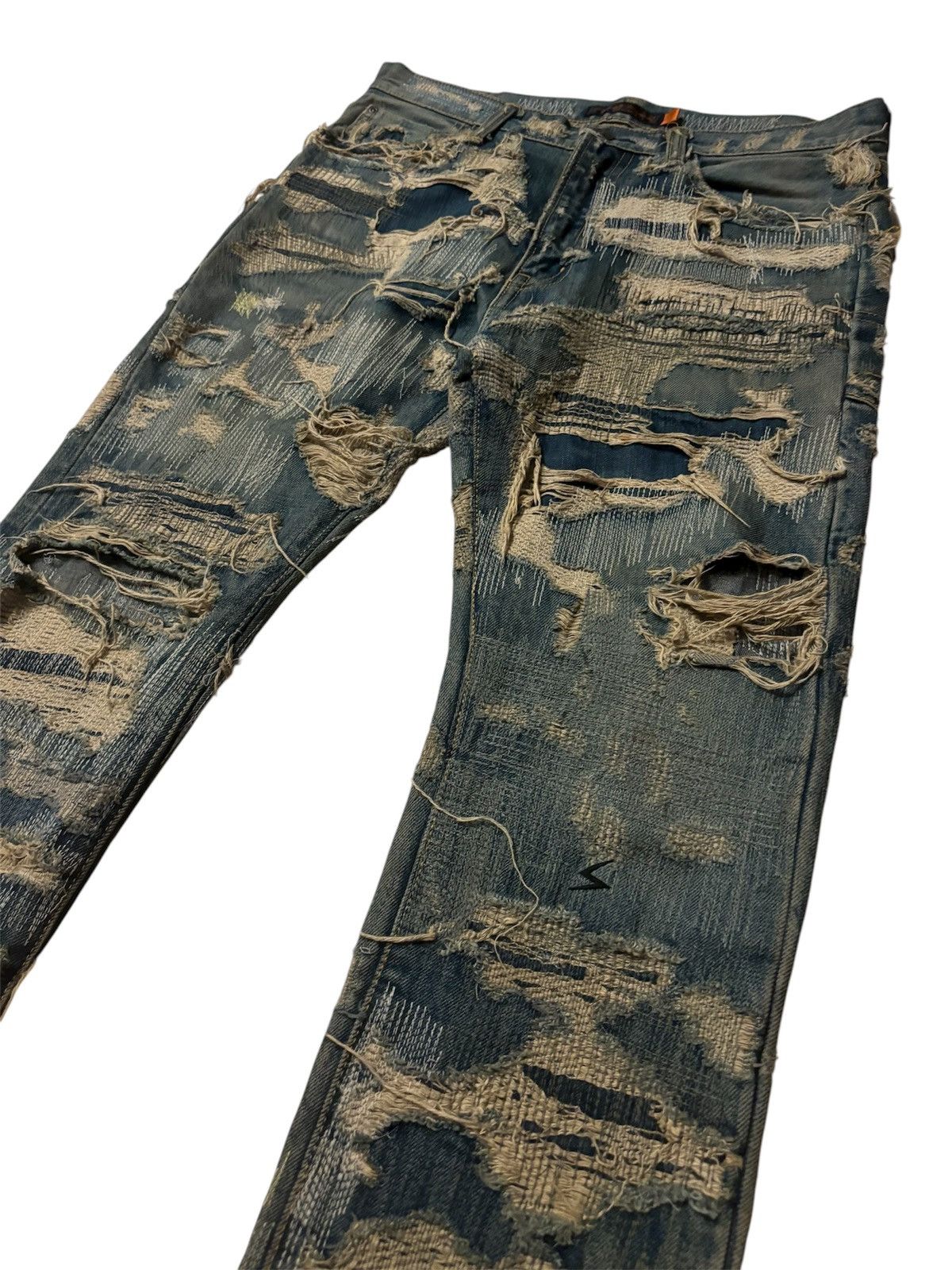 Undercover Undercover 85s Arts and Crafts AW05 Denim Size US 30 / EU 46 - 8 Thumbnail