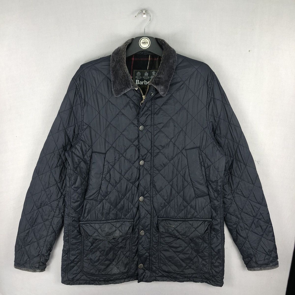 Barbour Vintage Y2K Barbour Classic Tartan Quilted Jacket Size US L / EU 52-54 / 3 - 1 Thumbnail