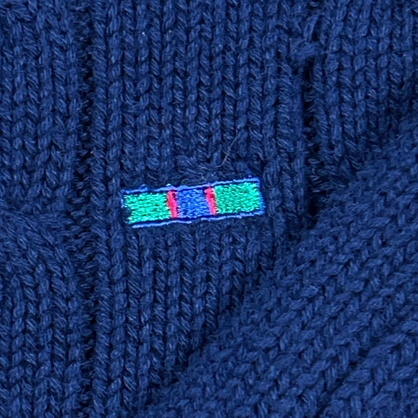 Alexander Julian VINTAGE Alexander Julian Grandpa Sweater Men L Navy Blue Cable Knit Crewneck Rib Pullover 90s Classic Seasonal All Seasons Casual Workwear Mens Size US L / EU 52-54 / 3 - 3 Thumbnail