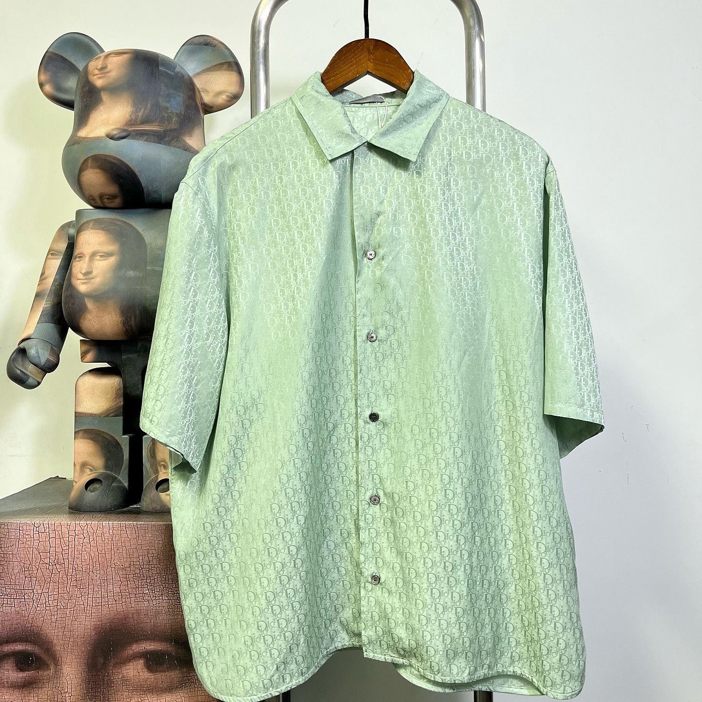 Dior Dior Oblique Silk Blend Button Up Shirt Size XL Size US XL / EU 56 / 4 - 1 Thumbnail