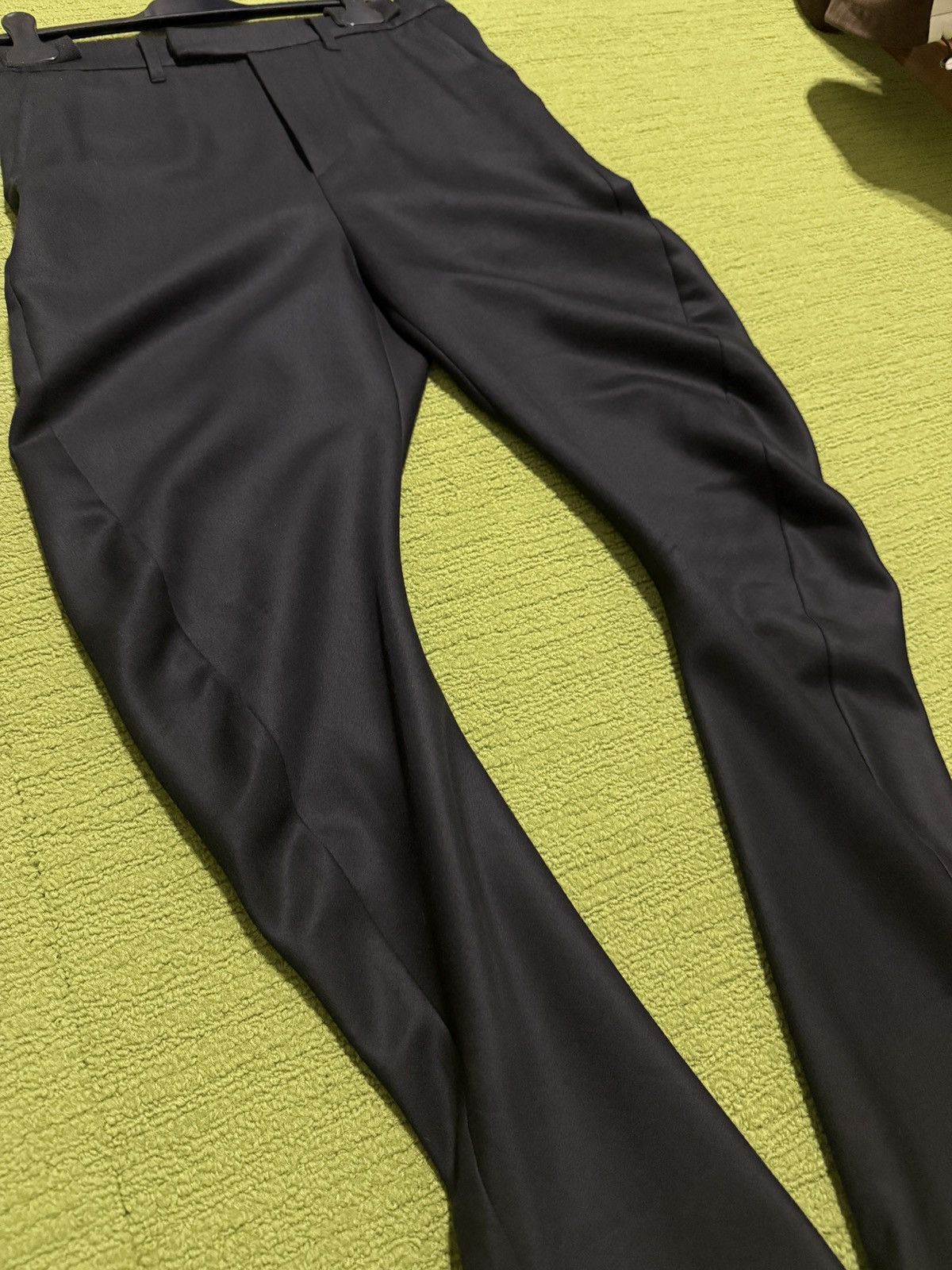 Julius Julius Black Dimensional Wool Trouser Sz 3 Size US 32 / EU 48 - 3 Thumbnail