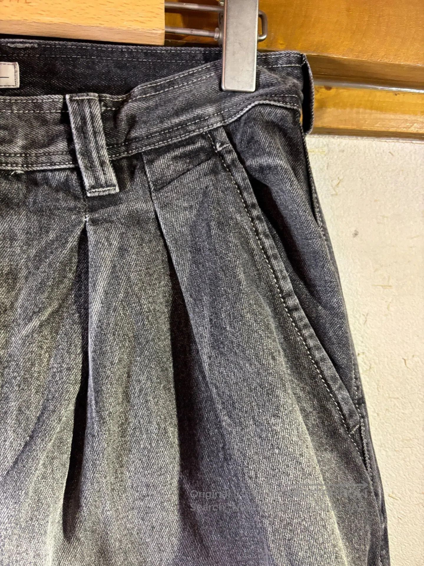 Journal Standard Relume Double Pleat Splatter Jeans. Size US 34 / EU 50 - 3 Thumbnail