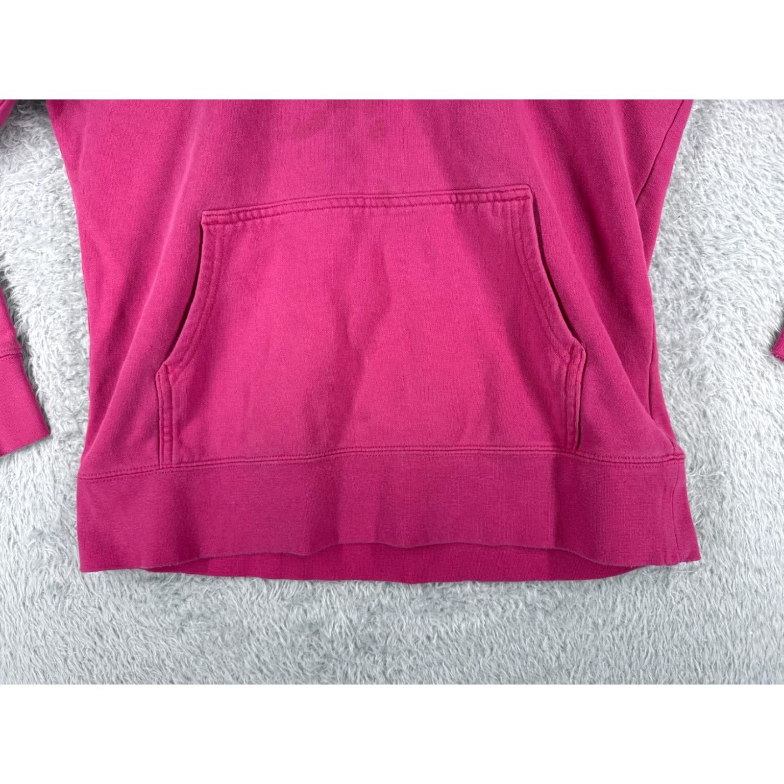 The North Face The North Face Hoodie Womens Medium Pink Logo Pullover Cotton Sweater READ Size M / US 6-8 / IT 42-44 - 5 Thumbnail