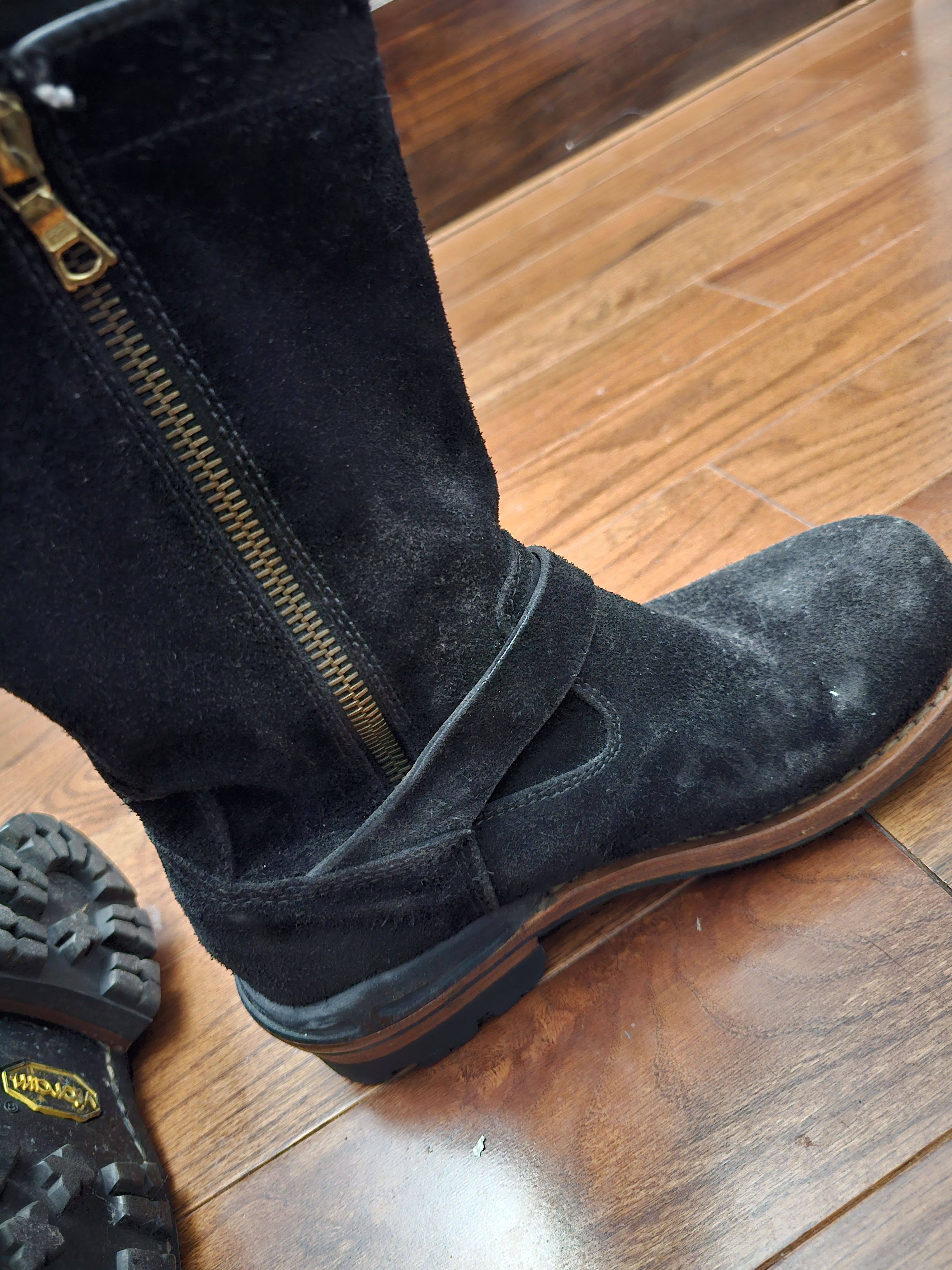 Visvim Visvim T.W.O Folk Suede Engineer Boots Size US 8 / EU 41 - 3 Thumbnail