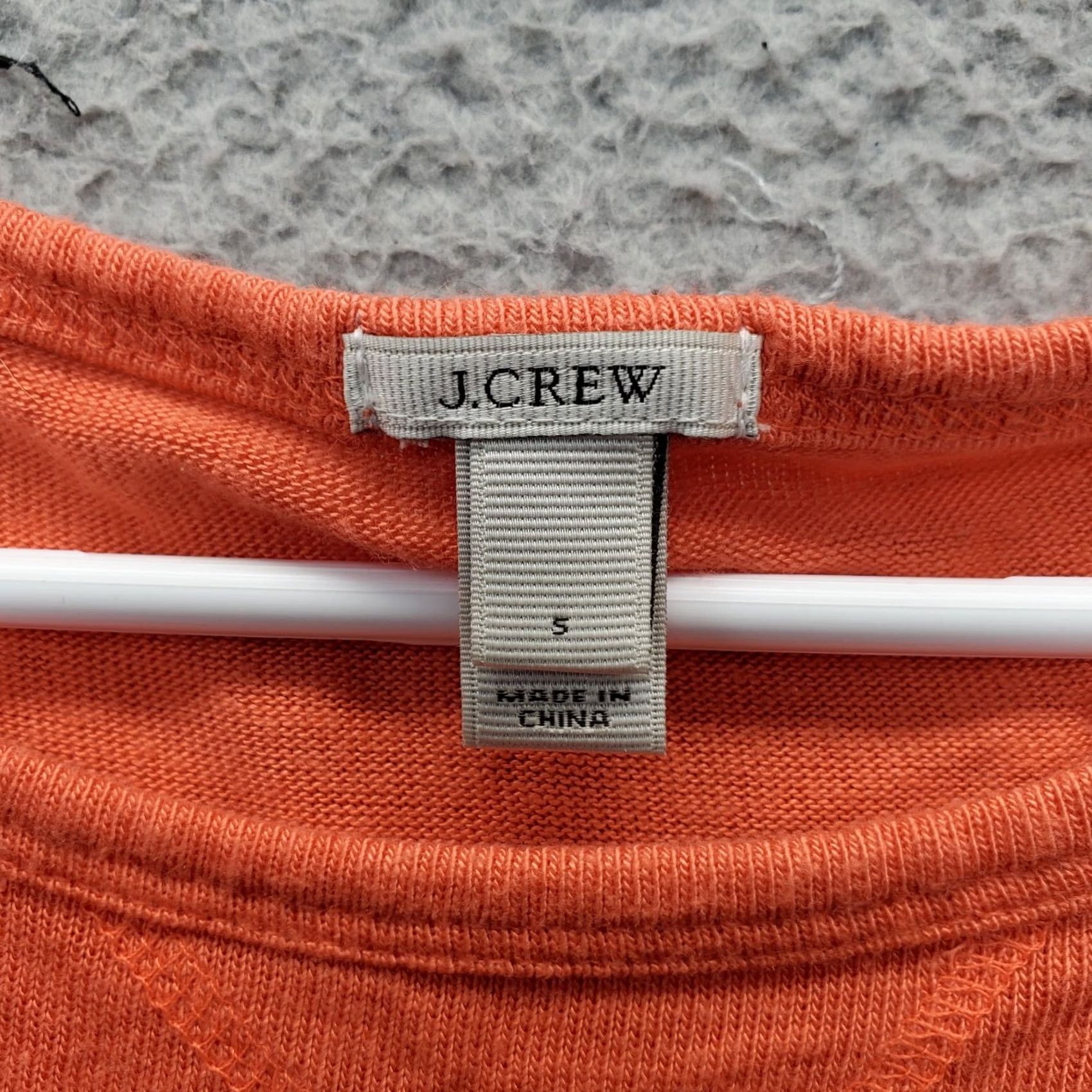 J.Crew J.CREW Knit Top Women Size S Mult striped Rayon Long Sleeve Round Neck Pullover Size S / US 4 / IT 40 - 5 Thumbnail