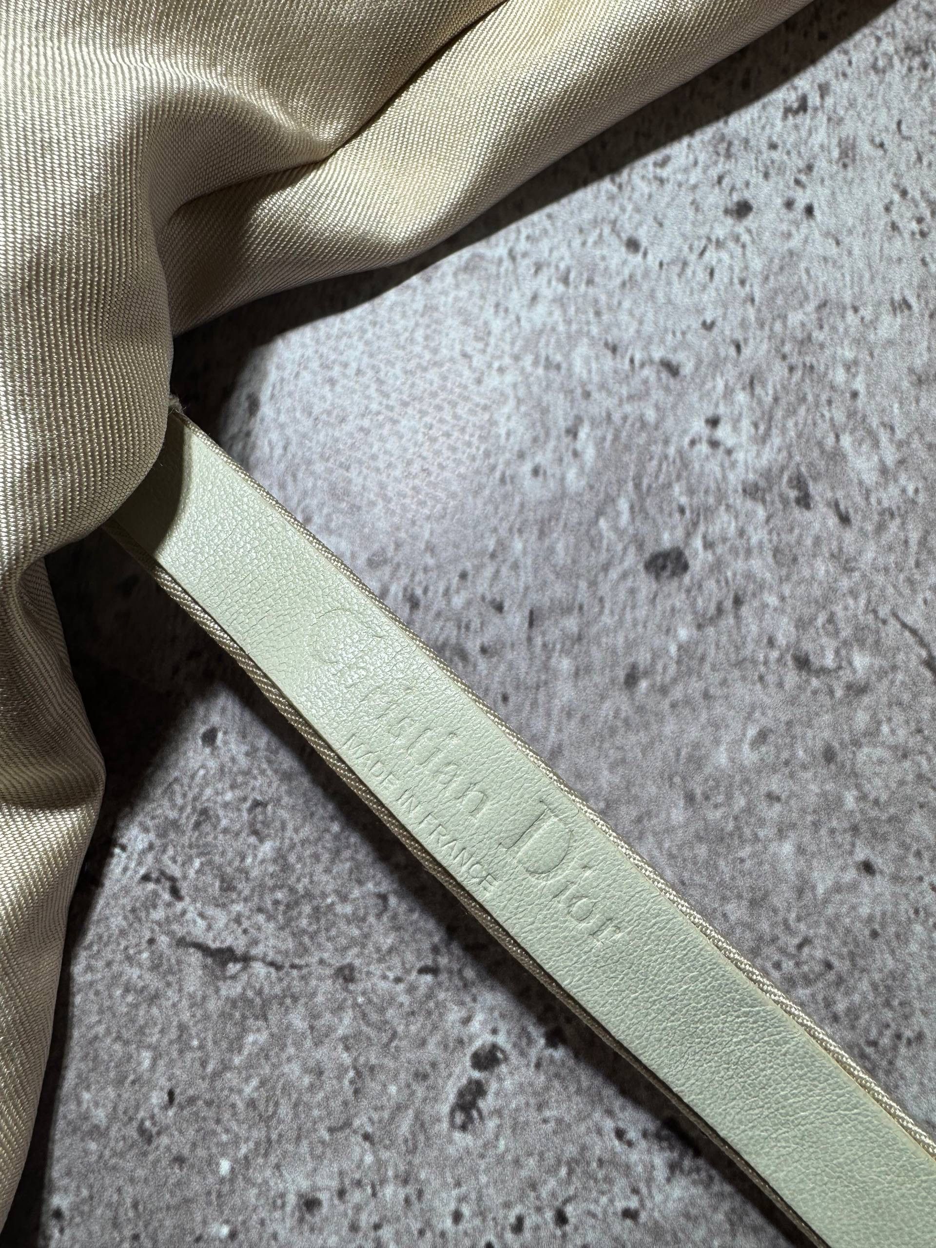 Dior Christian Dior Vintage Women’s Beige Blazer Made in Italy Size M / US 6-8 / IT 42-44 - 12 Thumbnail
