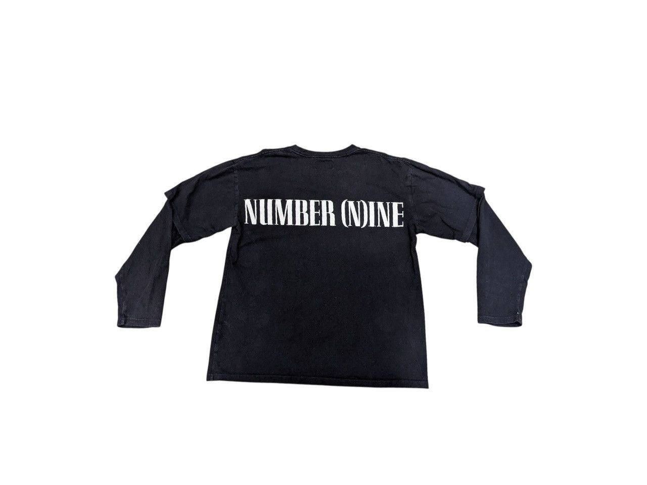 Number (N)ine KURT COBAIN NUMBER NINE WITH NIRVANA FONT GRUNGE GARAGE TEE Size US L / EU 52-54 / 3 - 1 Thumbnail