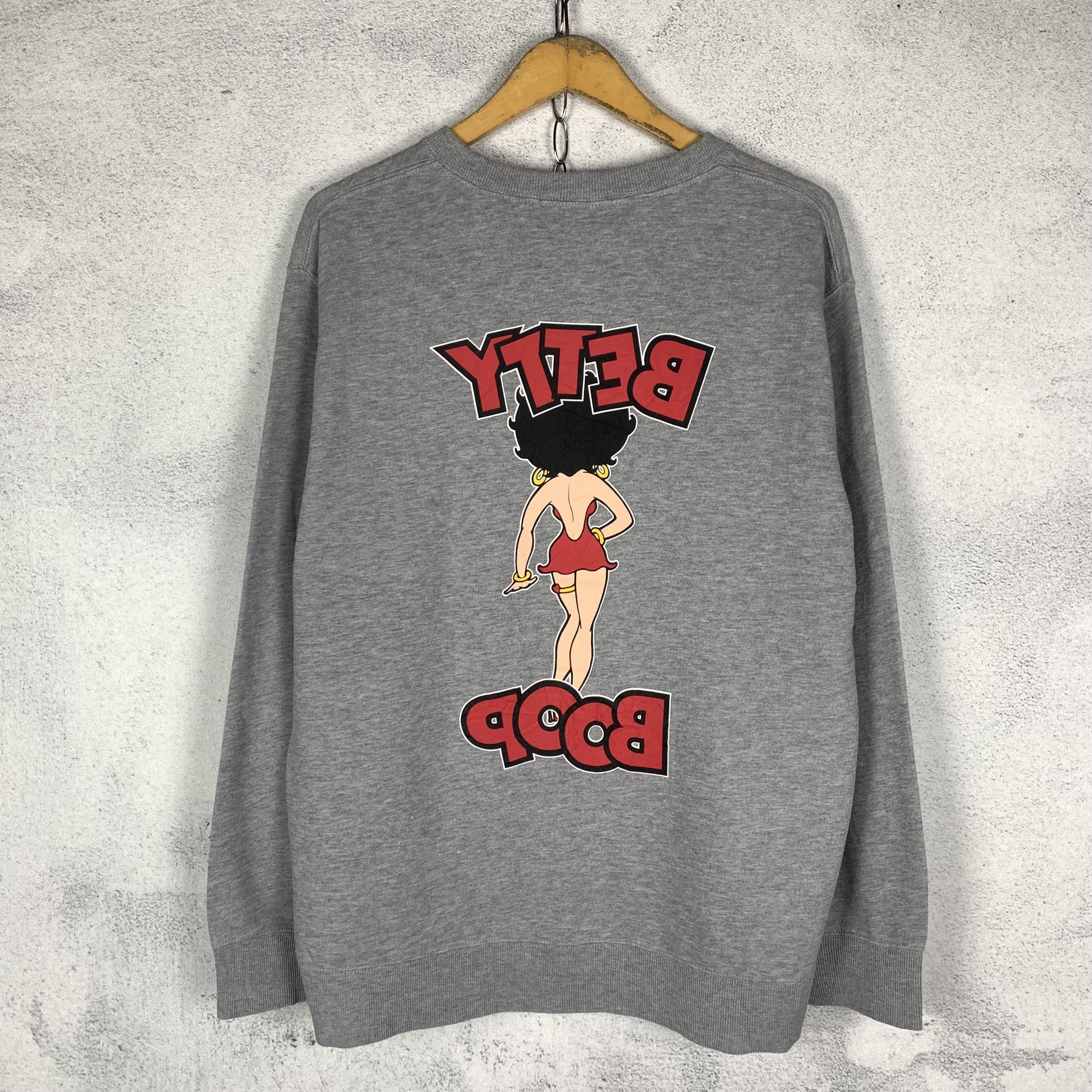 Vintage Betty Boop Sweatshirt Crewneck Size US XL / EU 56 / 4 - 3 Thumbnail