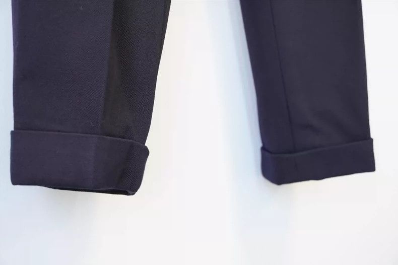 Yohji Yamamoto Yohji Yamamoto size l 95AW knit paneled wool pants 2503-Ne Size US 30 / EU 46 - 5 Thumbnail