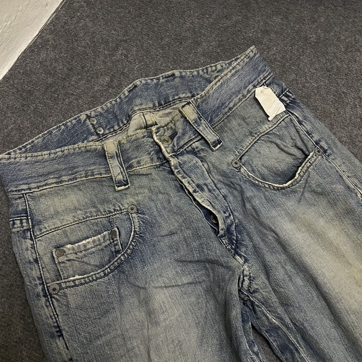G-Star G Star Raw Baggy Jeans Jnco Southpole Y2K Style Size US 32 / EU 48 - 3 Thumbnail