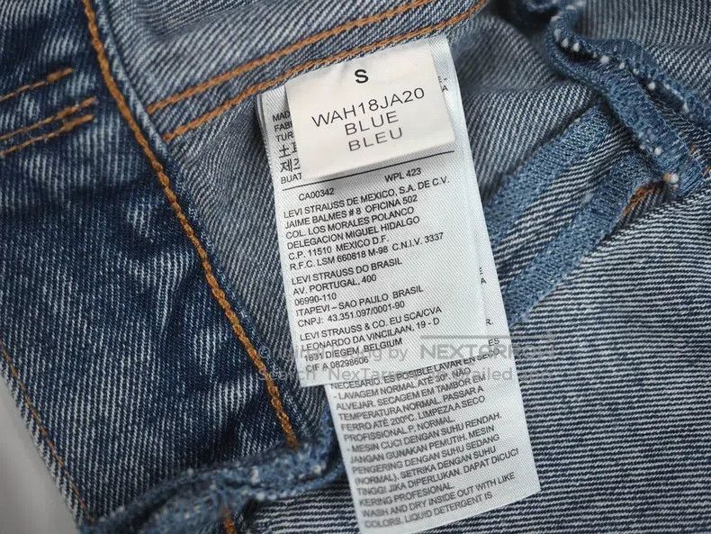 Vetements Vetements Blue Patchwork Denim Jacket Size US S / EU 44-46 / 1 - 9 Thumbnail