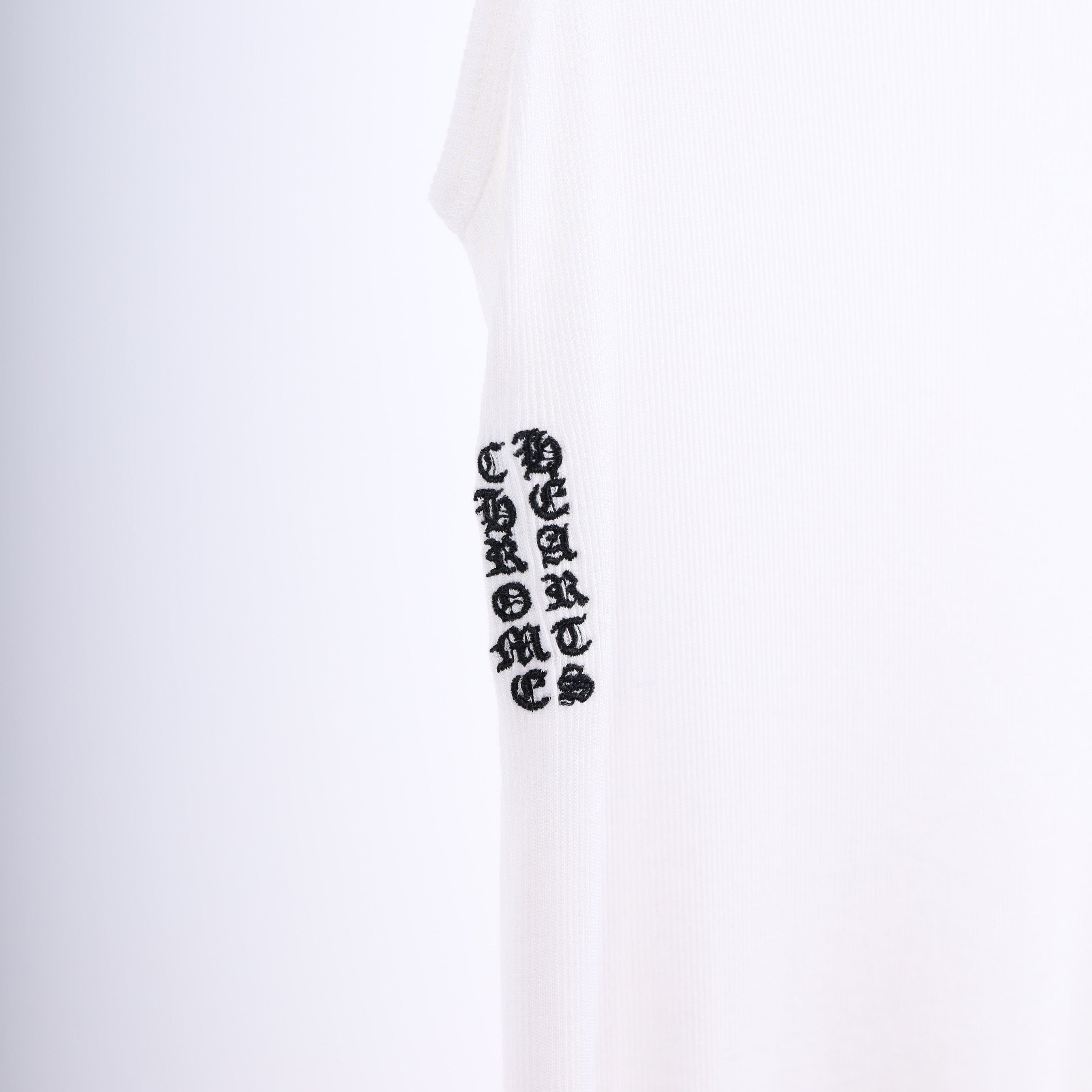 Chrome Hearts Chrome Hearts Womans White SCRIPT Long White Dress Size S / US 4 / IT 40 - 4 Thumbnail