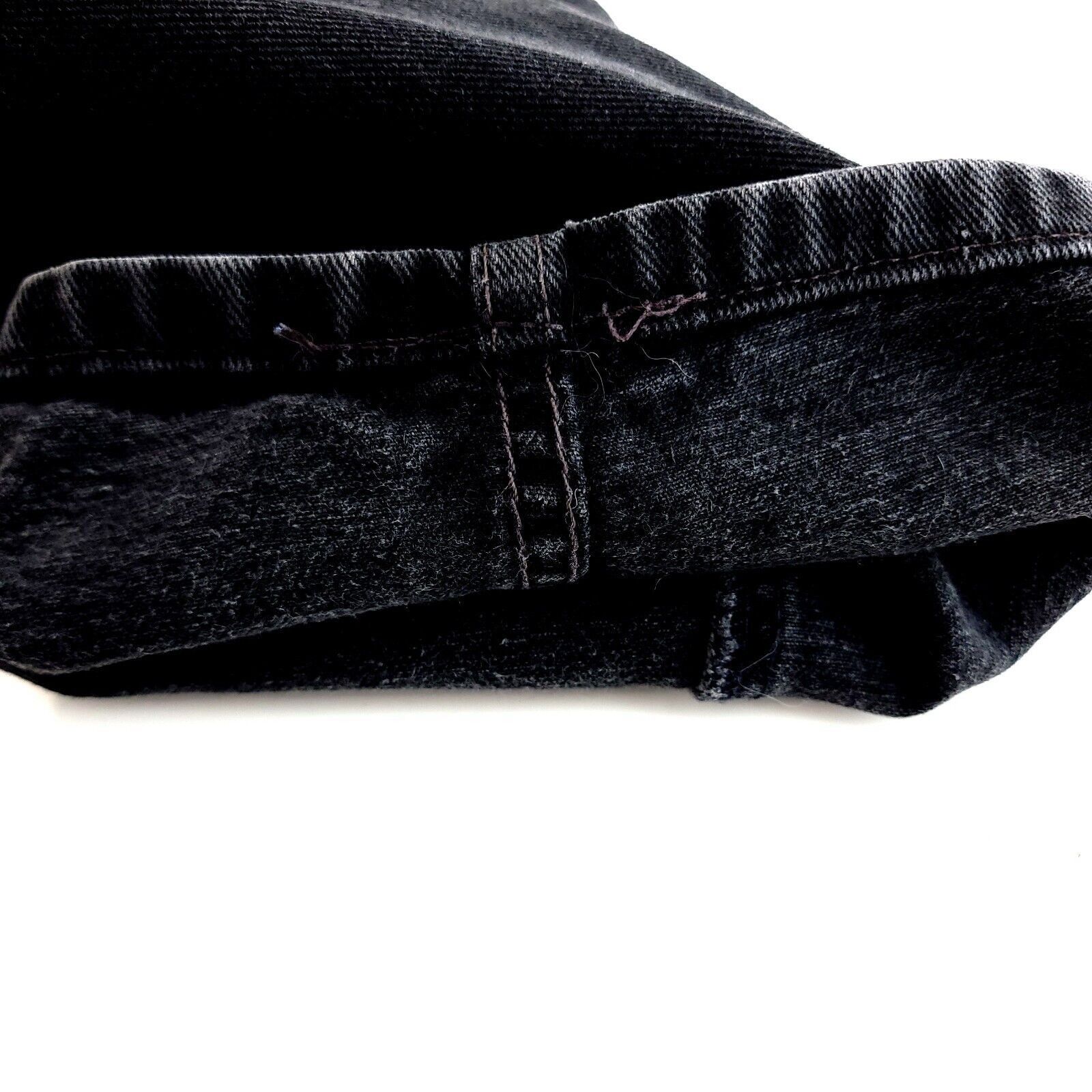 Levi's Vintage Levi's Black Relaxed Fit 550 Denim Cotton High Rise Size US 34 / EU 50 - 9 Thumbnail
