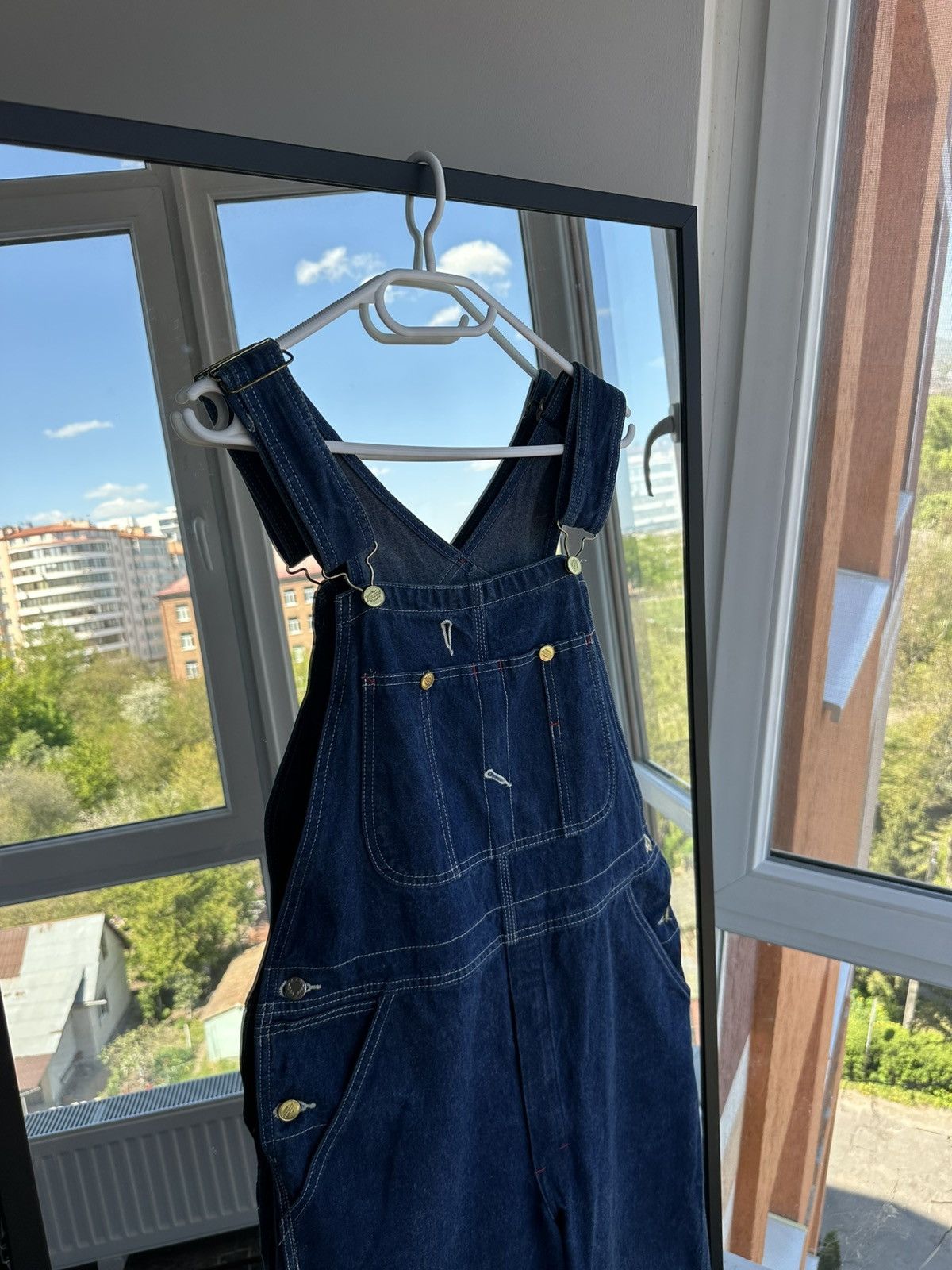 Dickies Vintage Dickies Woman Denim Workwear Overall Sz M Size 32" / US 10 / IT 46 - 4 Thumbnail