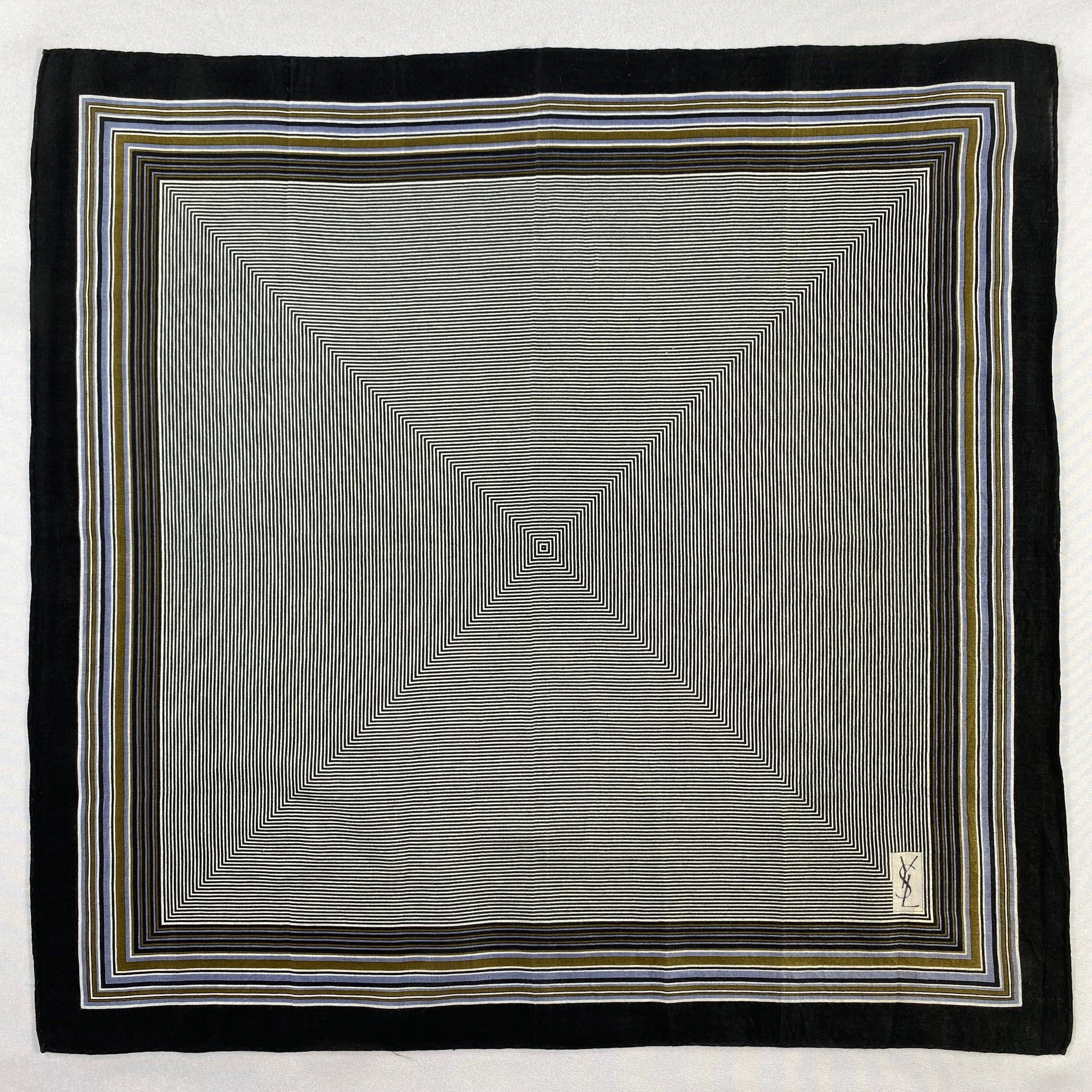 Vintage Yves Saint Laurent Handkerchief / Neckerchief-P1556 Size ONE SIZE - 1 Thumbnail