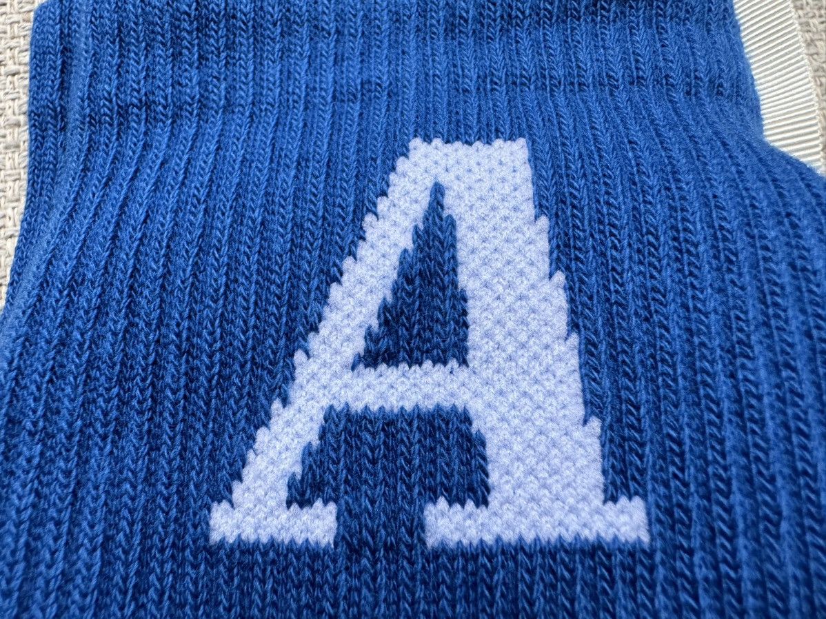 Advisory Board Crystals ITALY MADE ABC Socks Blue White ABC. 123 Cream Size ONE SIZE - 8 Thumbnail