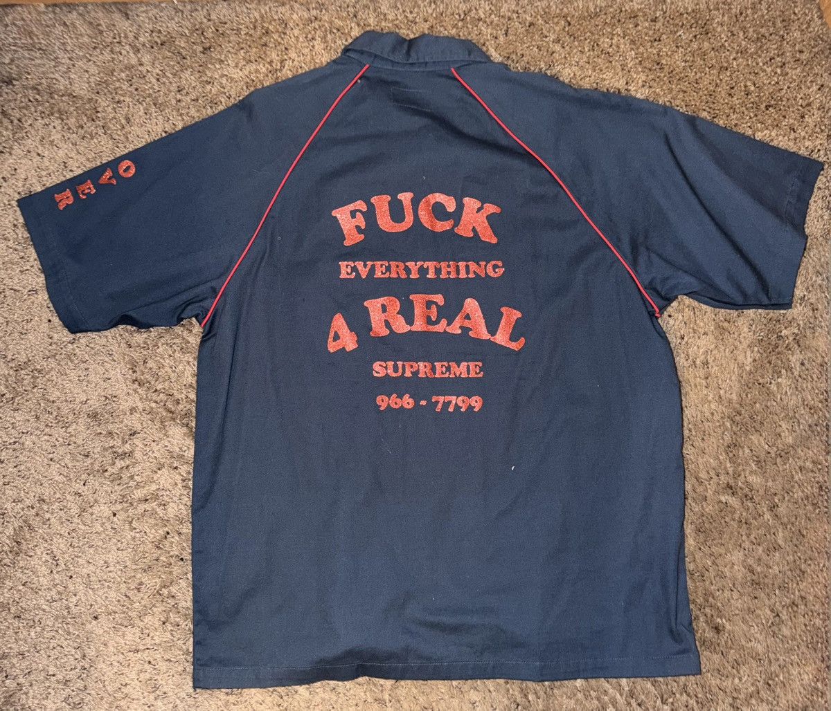 Supreme Supreme Fuck Everything Work Shirt Size US M / EU 48-50 / 2 - 2 Thumbnail